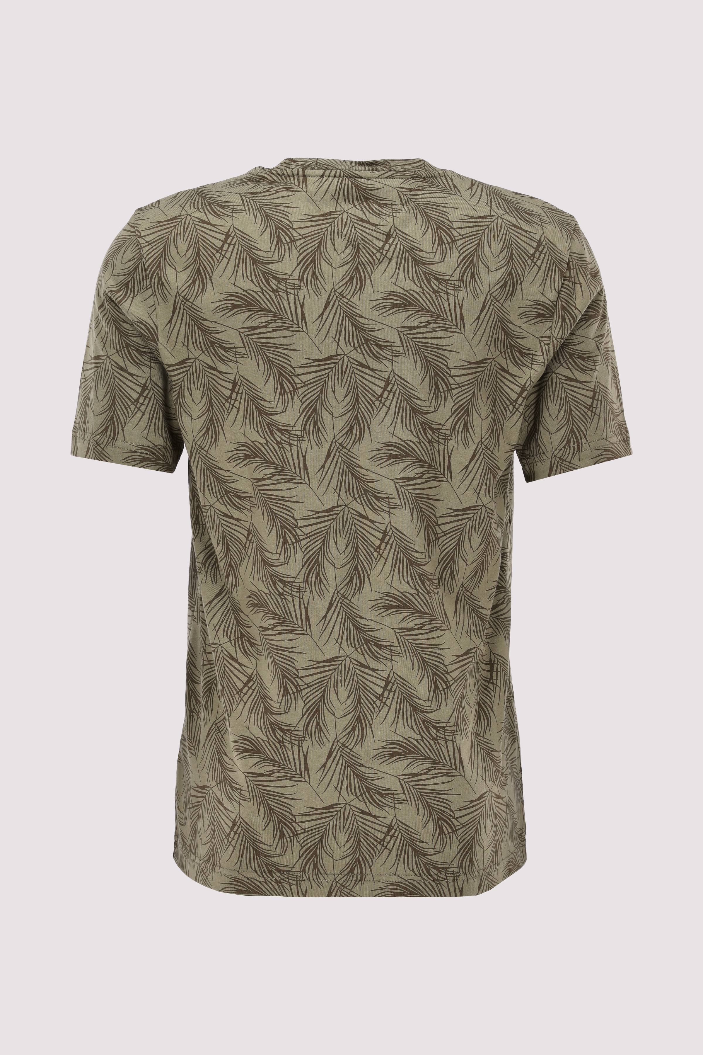 Tommy Hilfiger - LEAF POCKET AOP TEE Tommy Hilfiger - LEAF POCKET AOP TEE