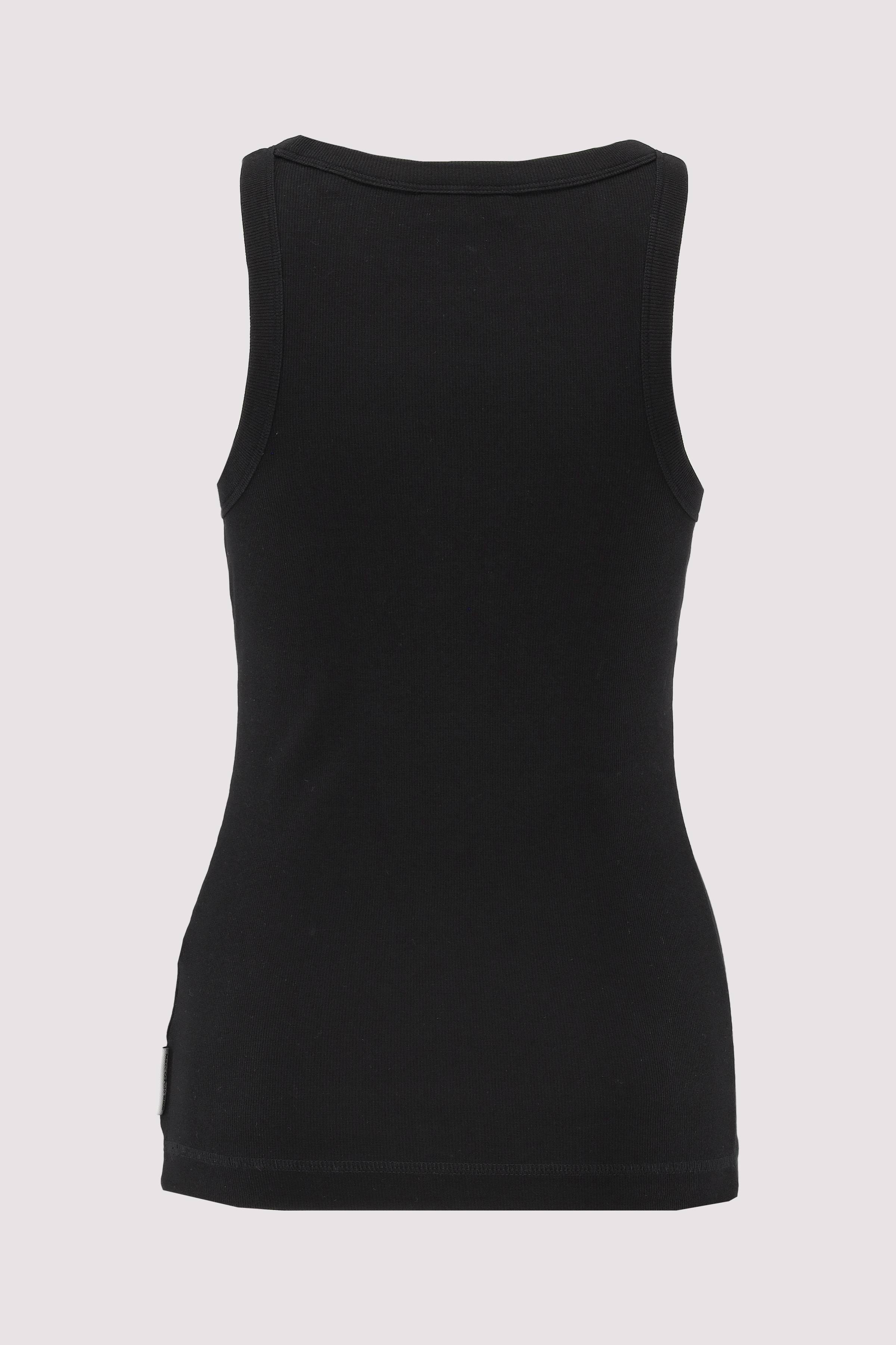 Top, deep round neck