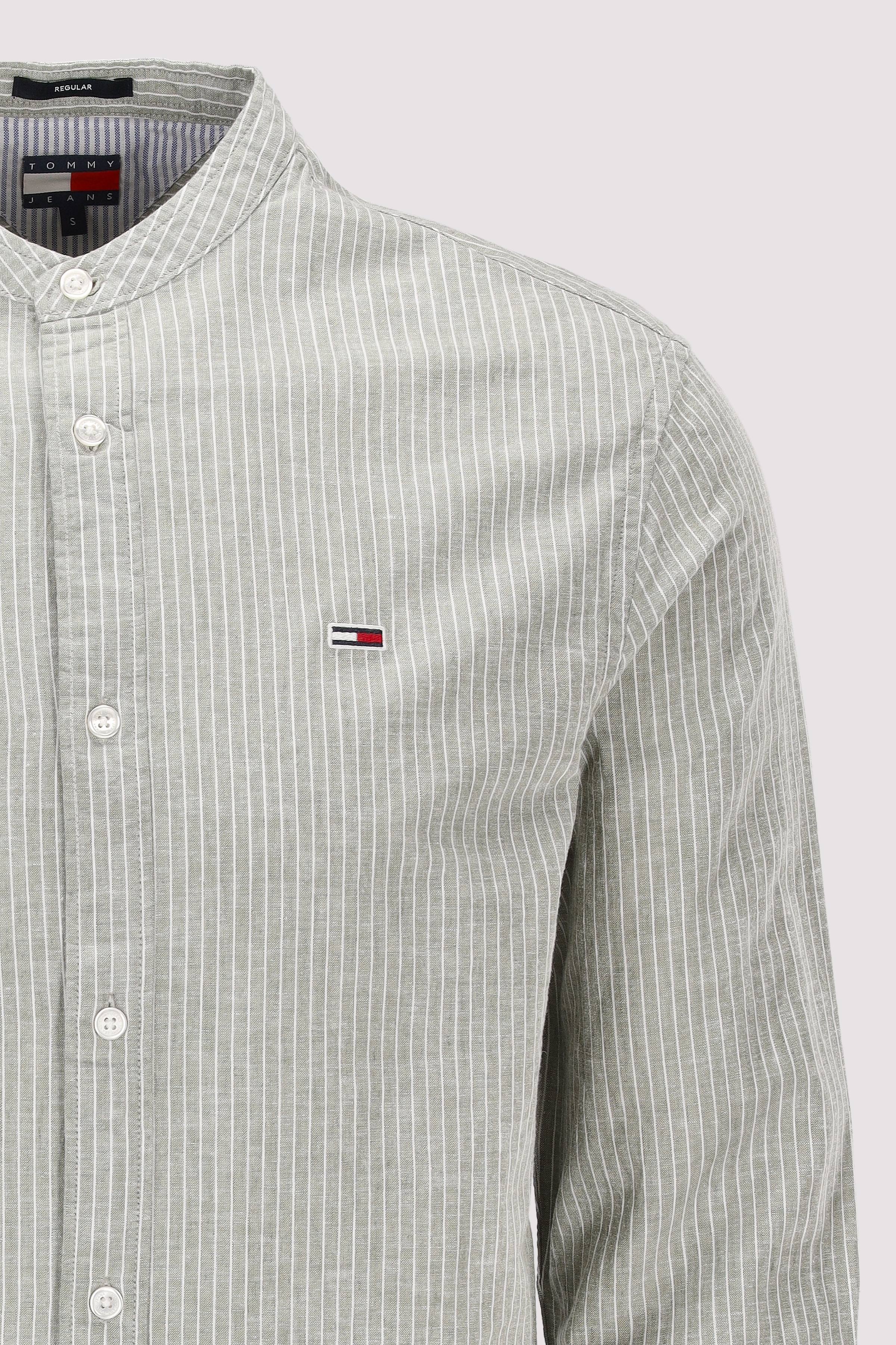 Tommy Jeans - TJM LINEN MIX BND STP SHRT EXT Tommy Jeans - TJM LINEN MIX BND STP SHRT EXT