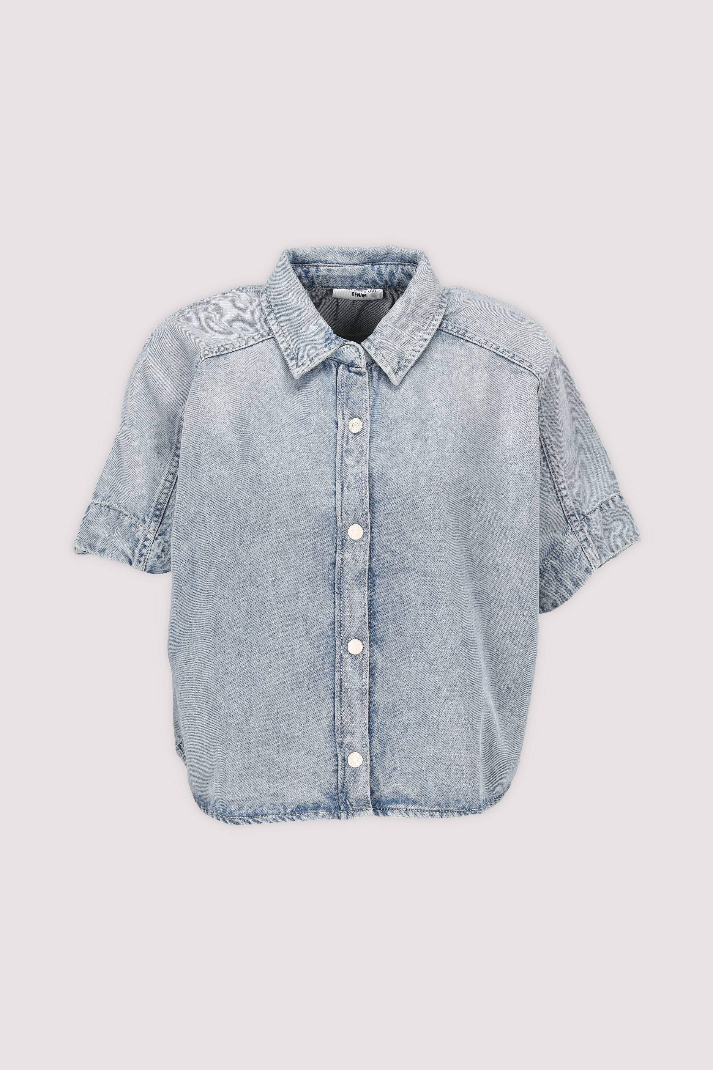 Denim Blouses Shortsleeve, Ken
