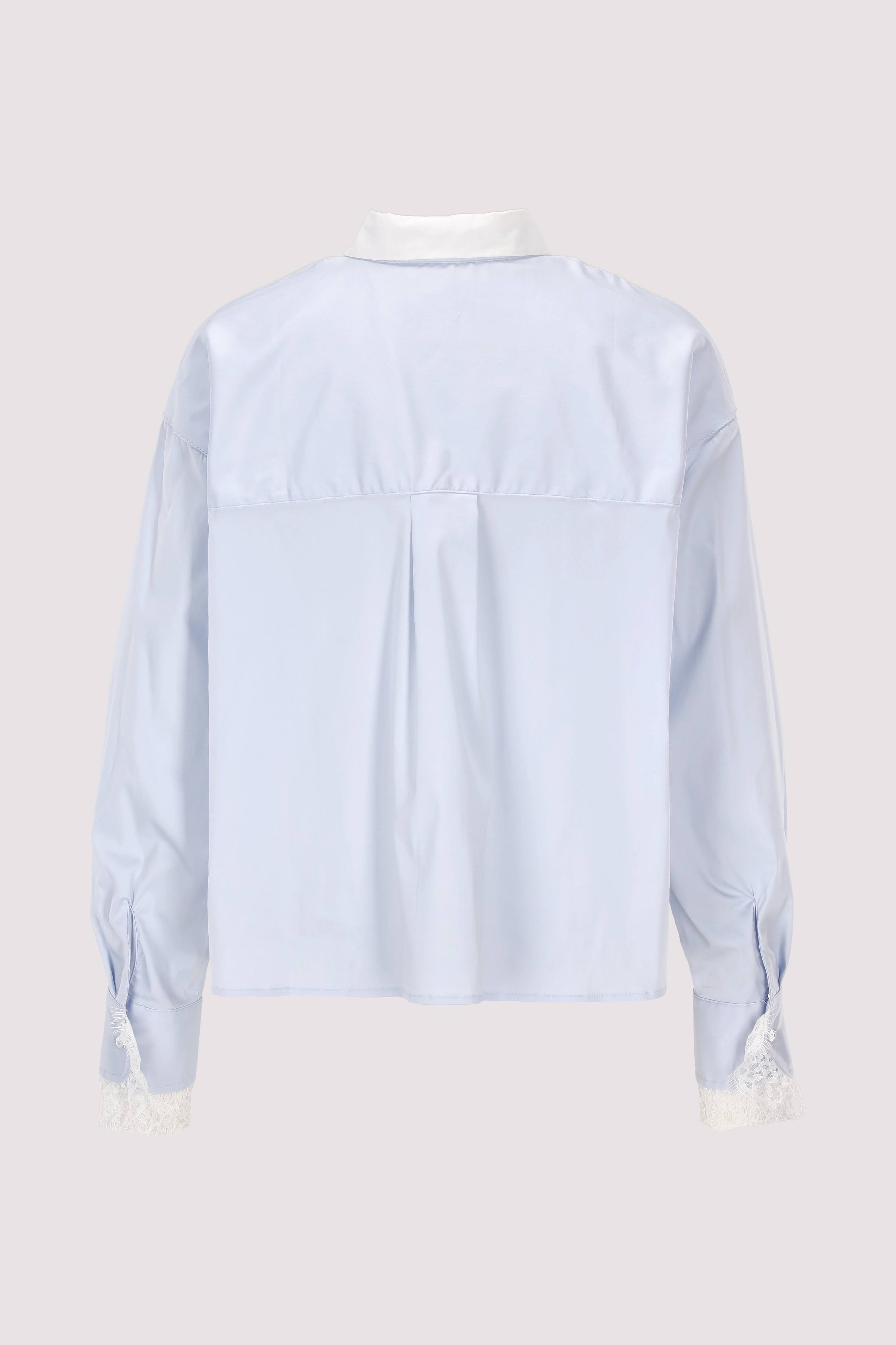 Tonno & Panna Damen Langarmbluse blau