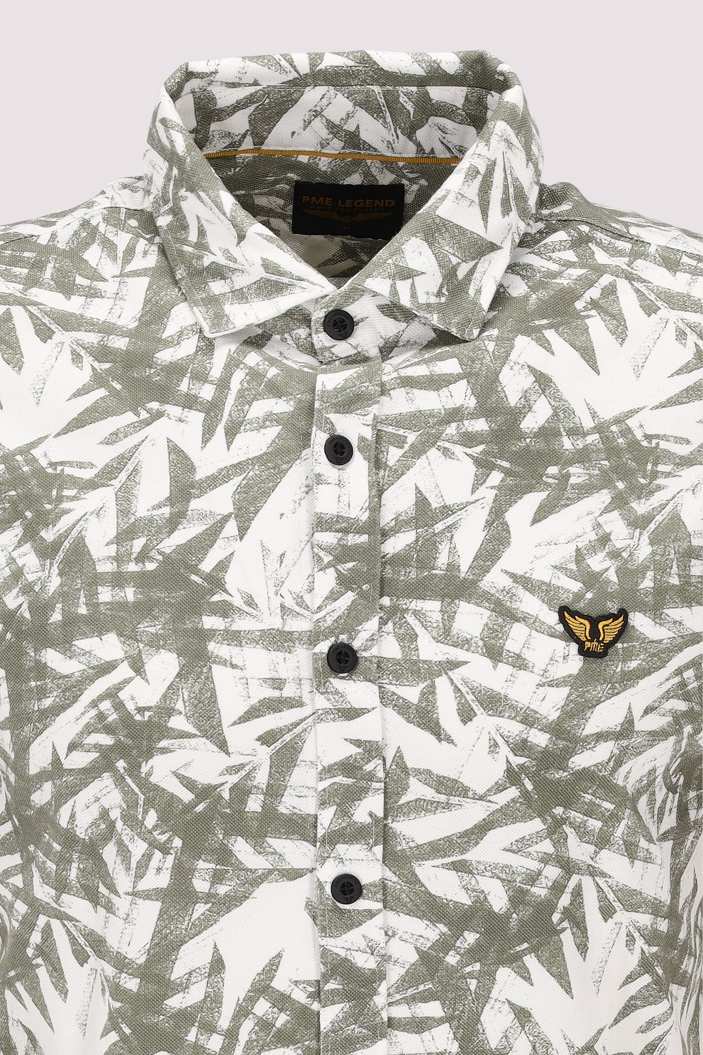 PME Legend - Short Sleeve Shirt Print on Je PME Legend - Short Sleeve Shirt Print on Je