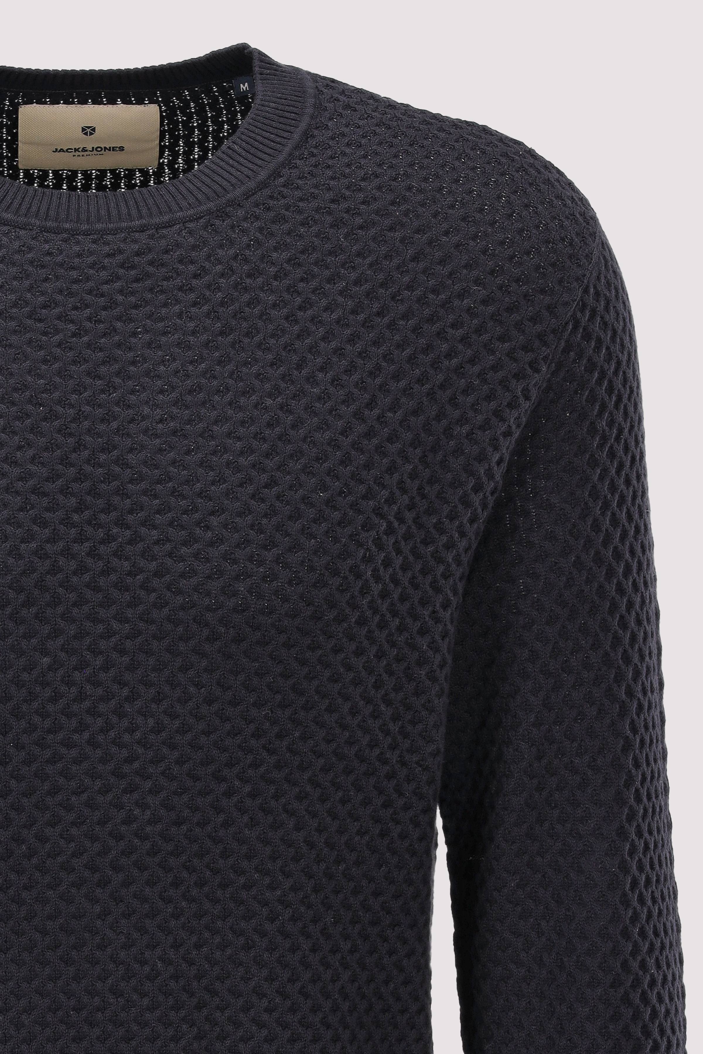 Jack and Jones - JPRBLUBARKLEY KNIT CREW NECK C Jack and Jones - JPRBLUBARKLEY KNIT CREW NECK C