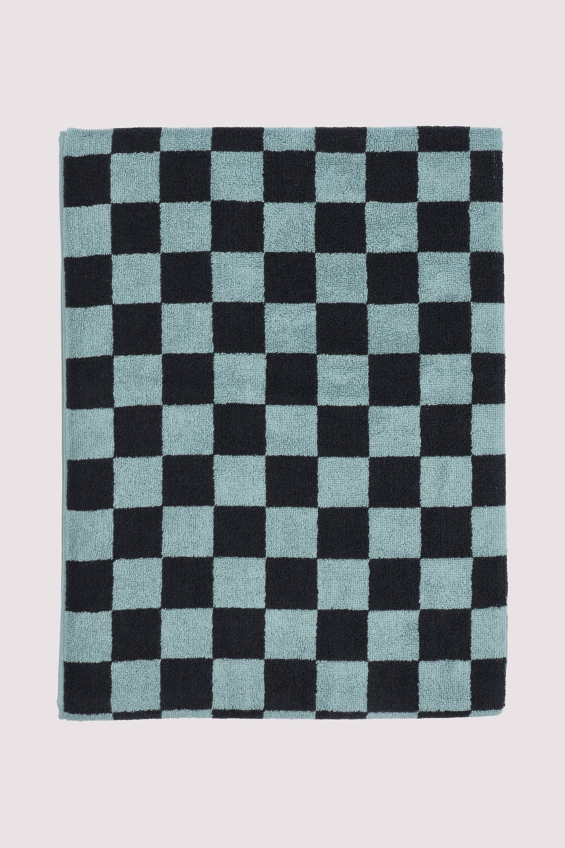 Checker Duschtuch