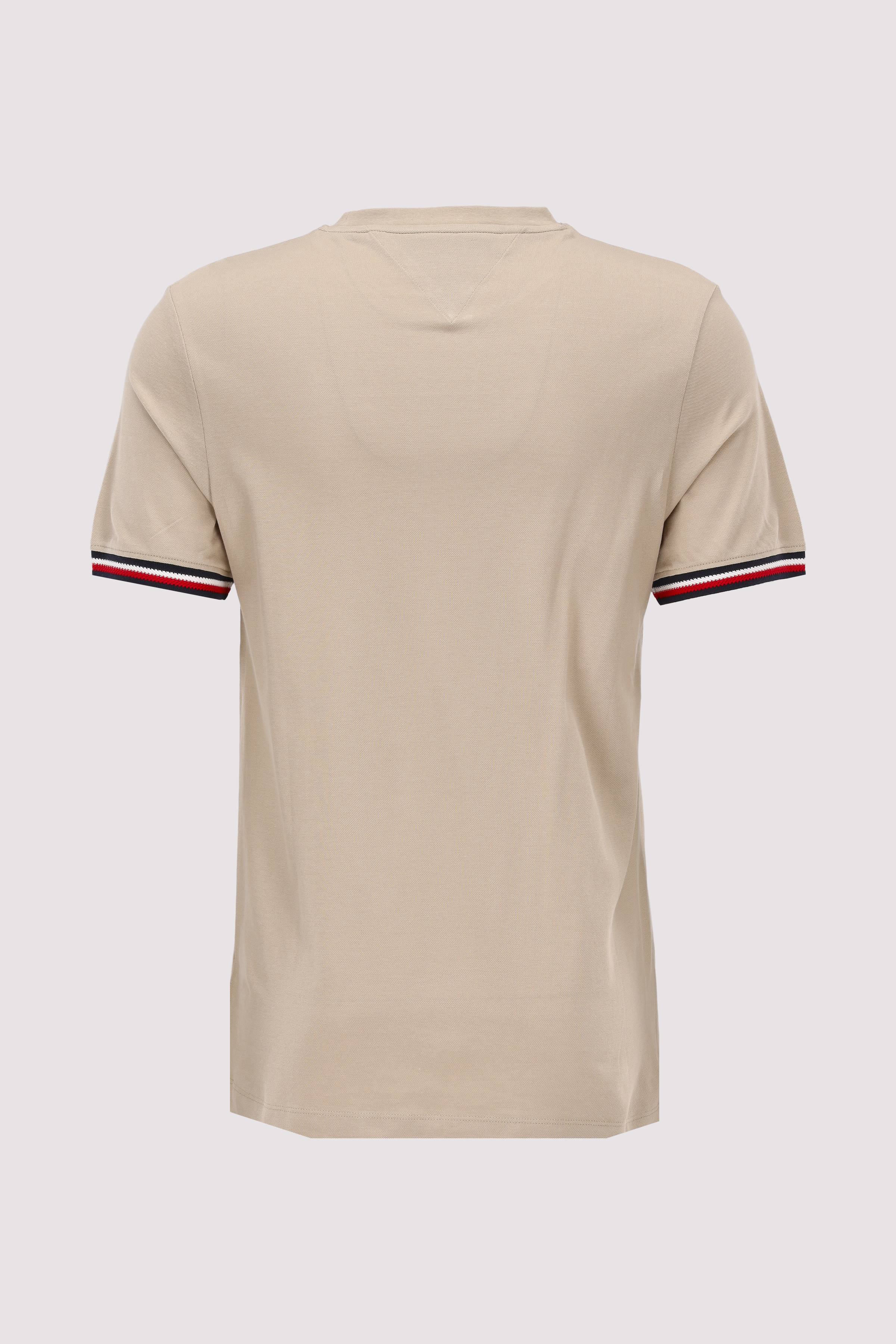 GLOBAL STRIPE CUFF TEE