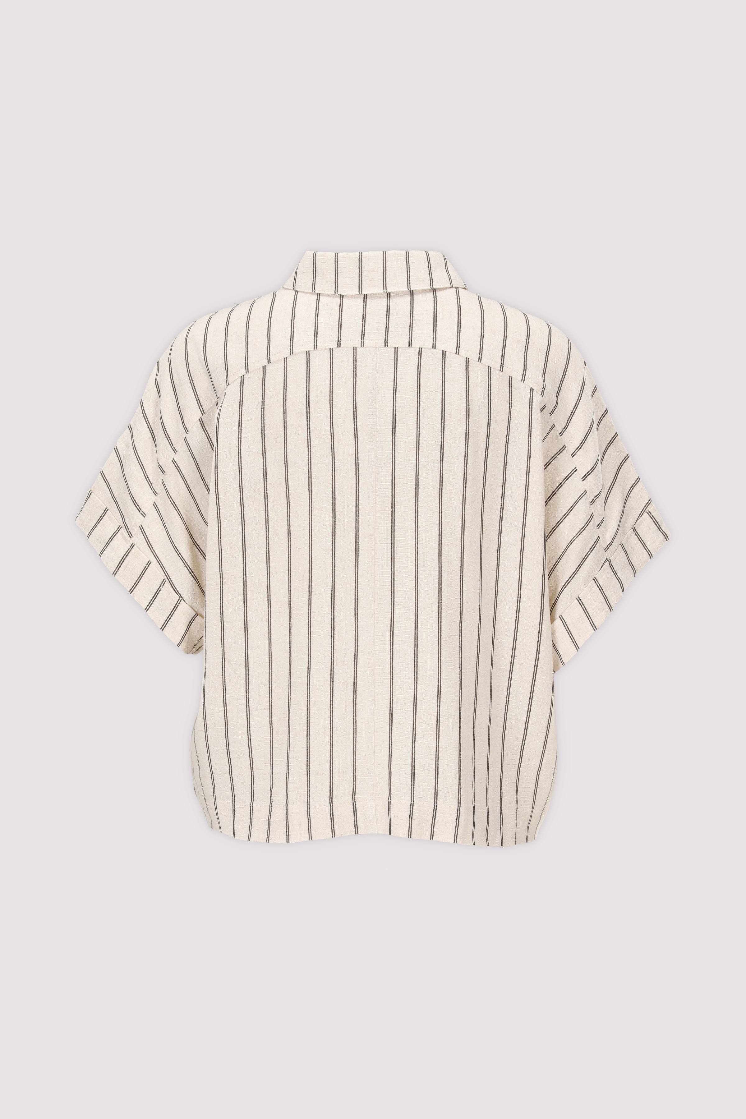 SLFVIVA SS STRIPED CROPPED SUN