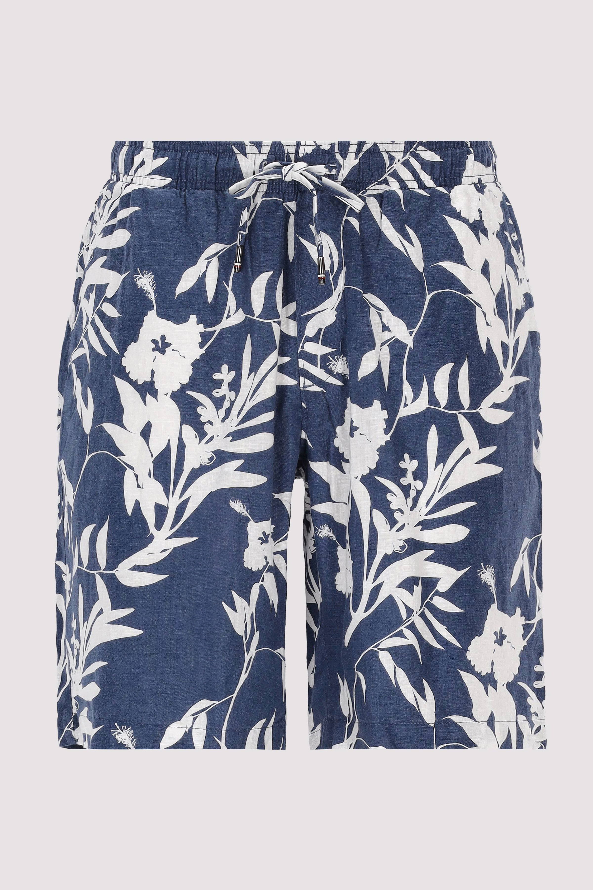 HARLEM PO LINEN PRINT SHORT