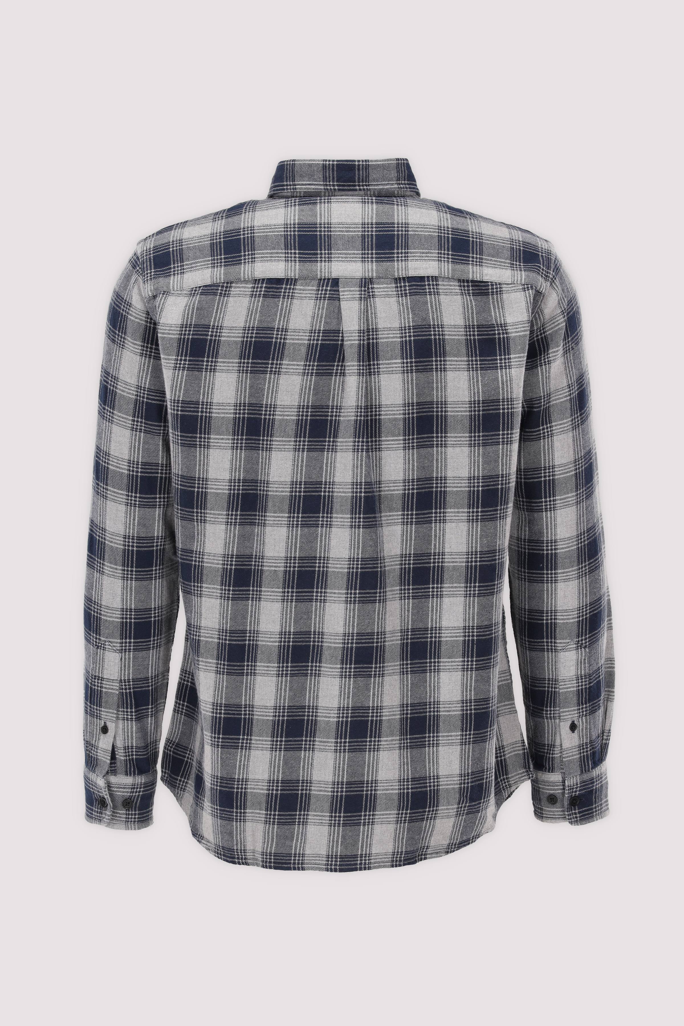 Jack and Jones Langarmhemd dunkelblau