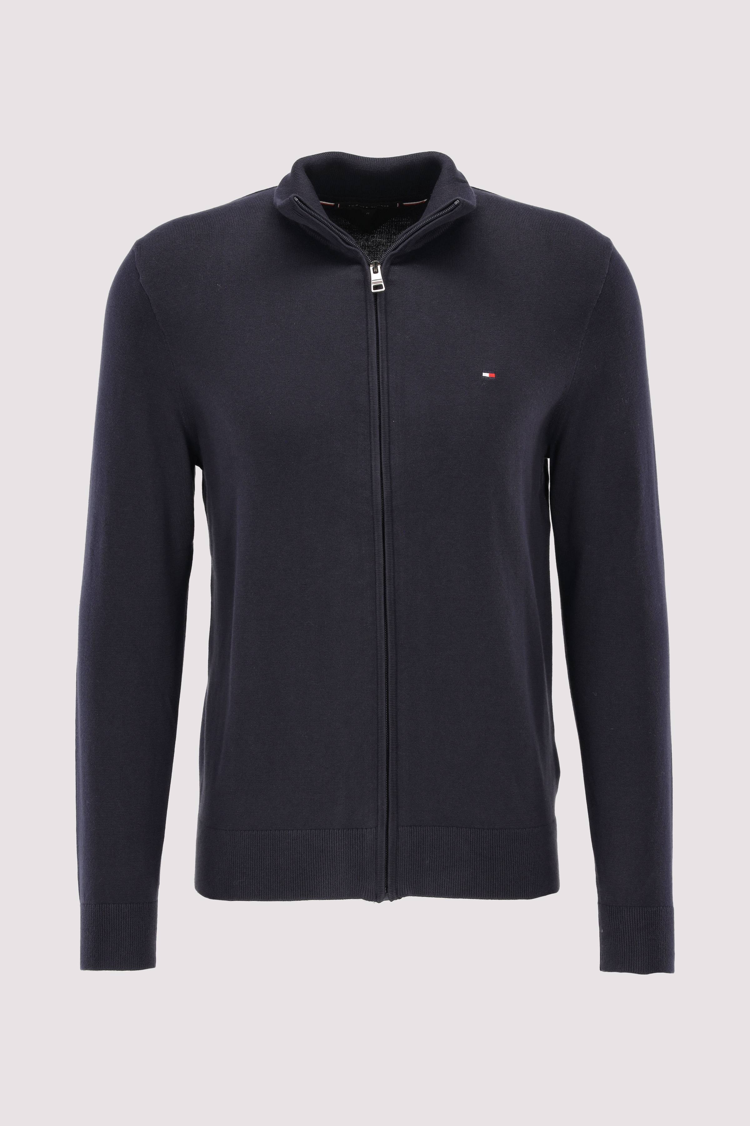 ESSENTIAL COTTON ZIP THRU