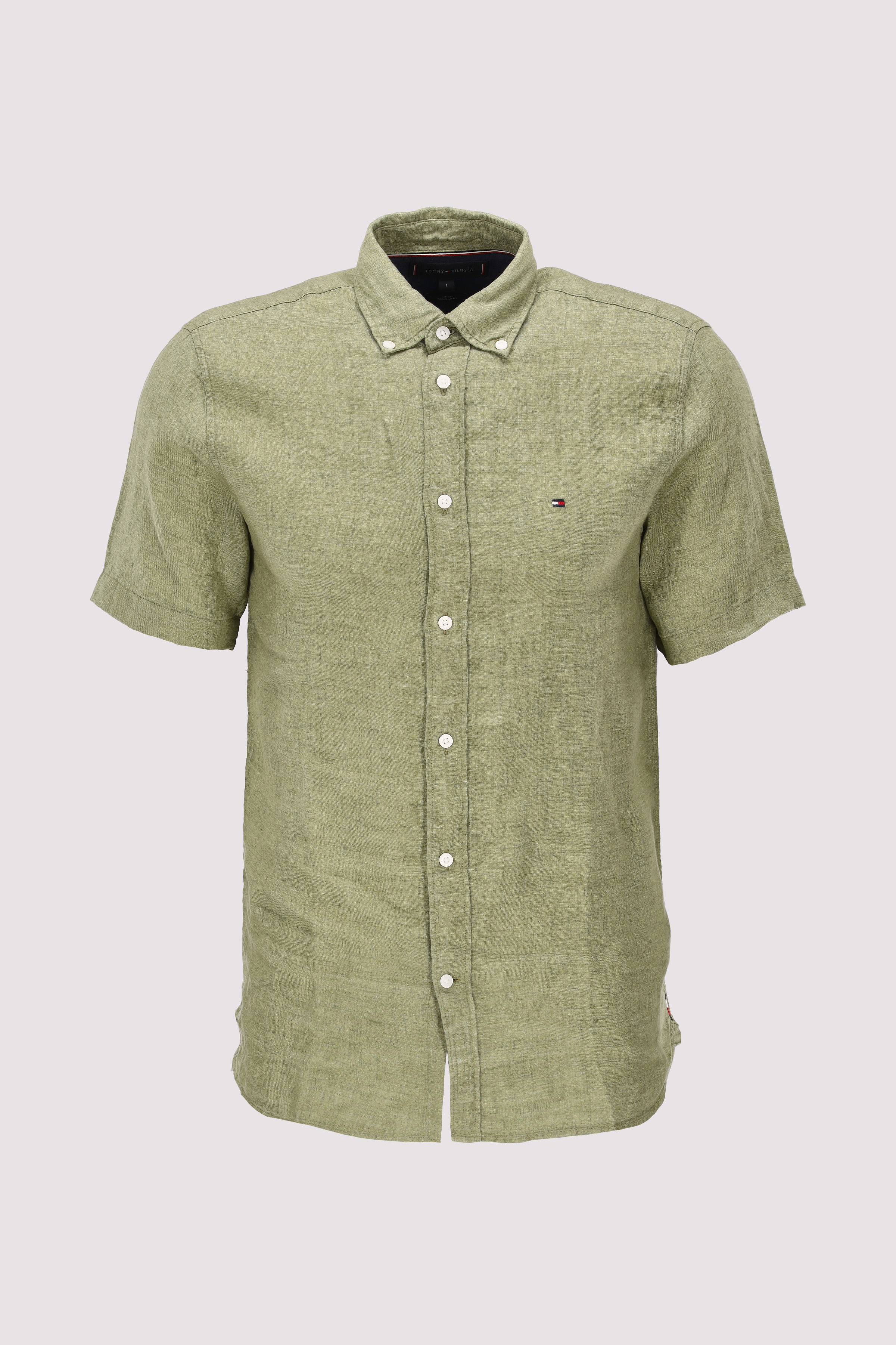 PIGMENT DYED LINEN RF SHIRT S/