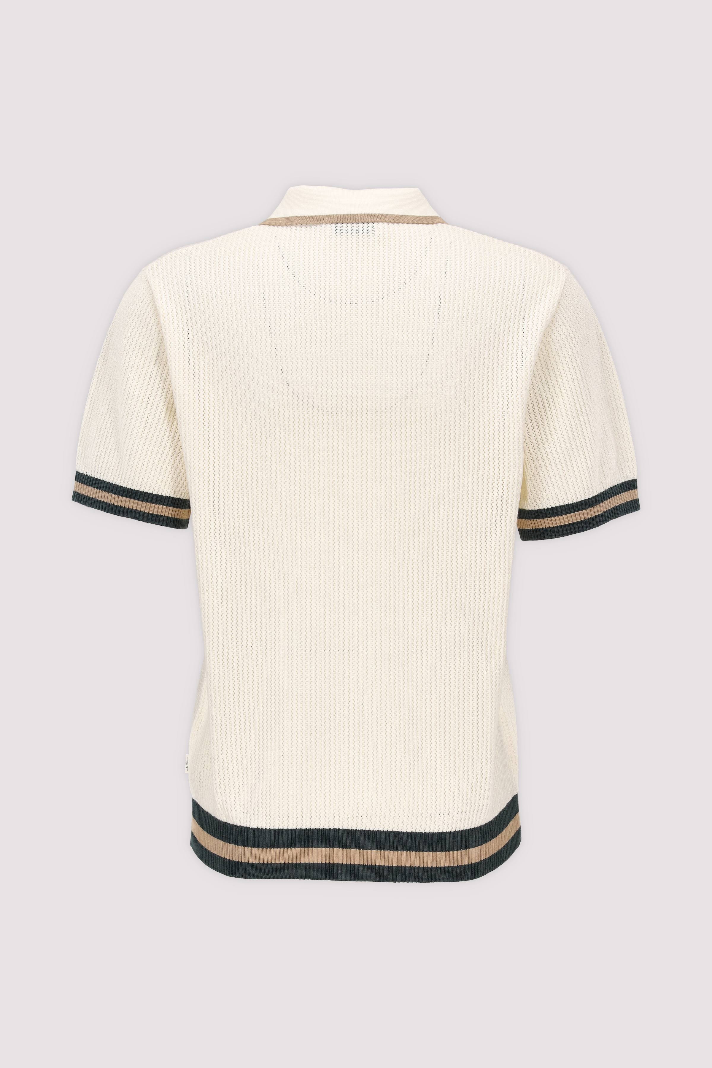 Lace Knitted Polo