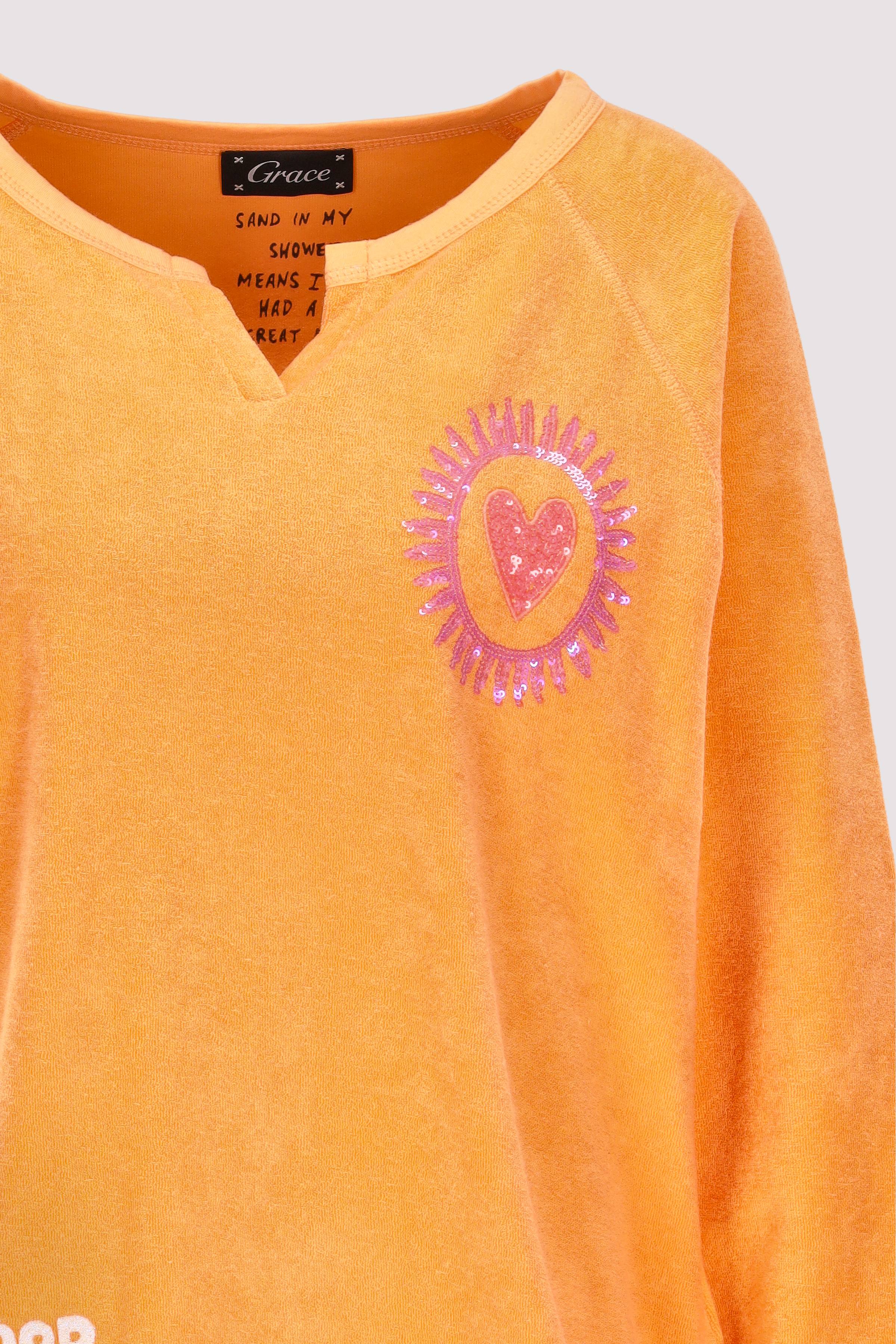 Grace - Grace Damen Sweatshirt Orange