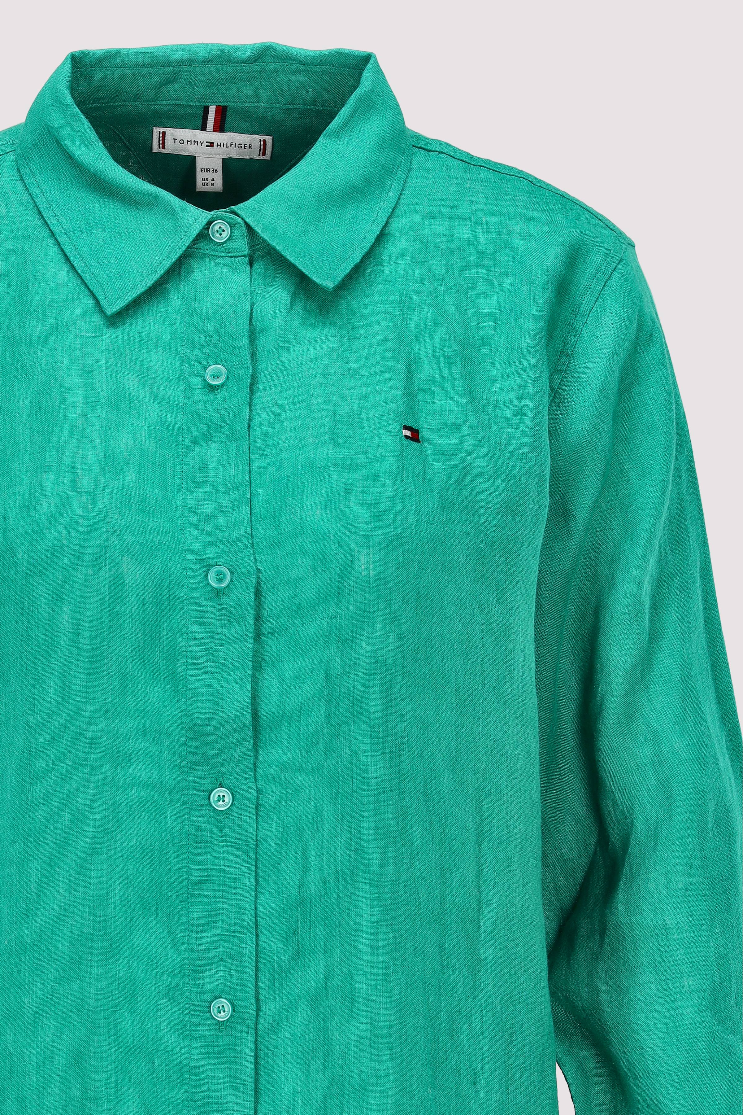 Tommy Hilfiger - ESS LINEN RELAXED LS SHIRT