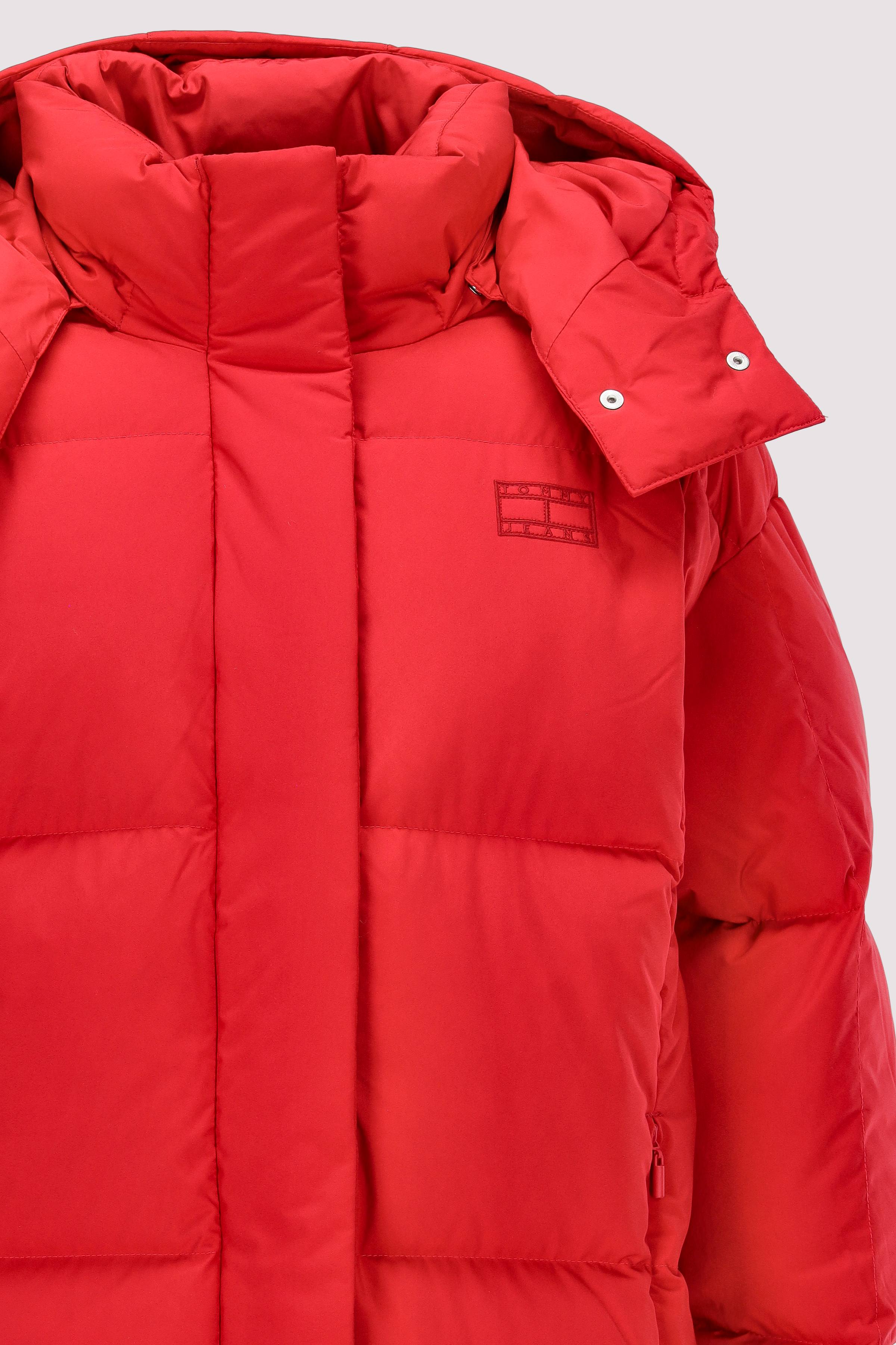 Tommy Jeans - TJW ALASKA GRID DWN MXI COAT E