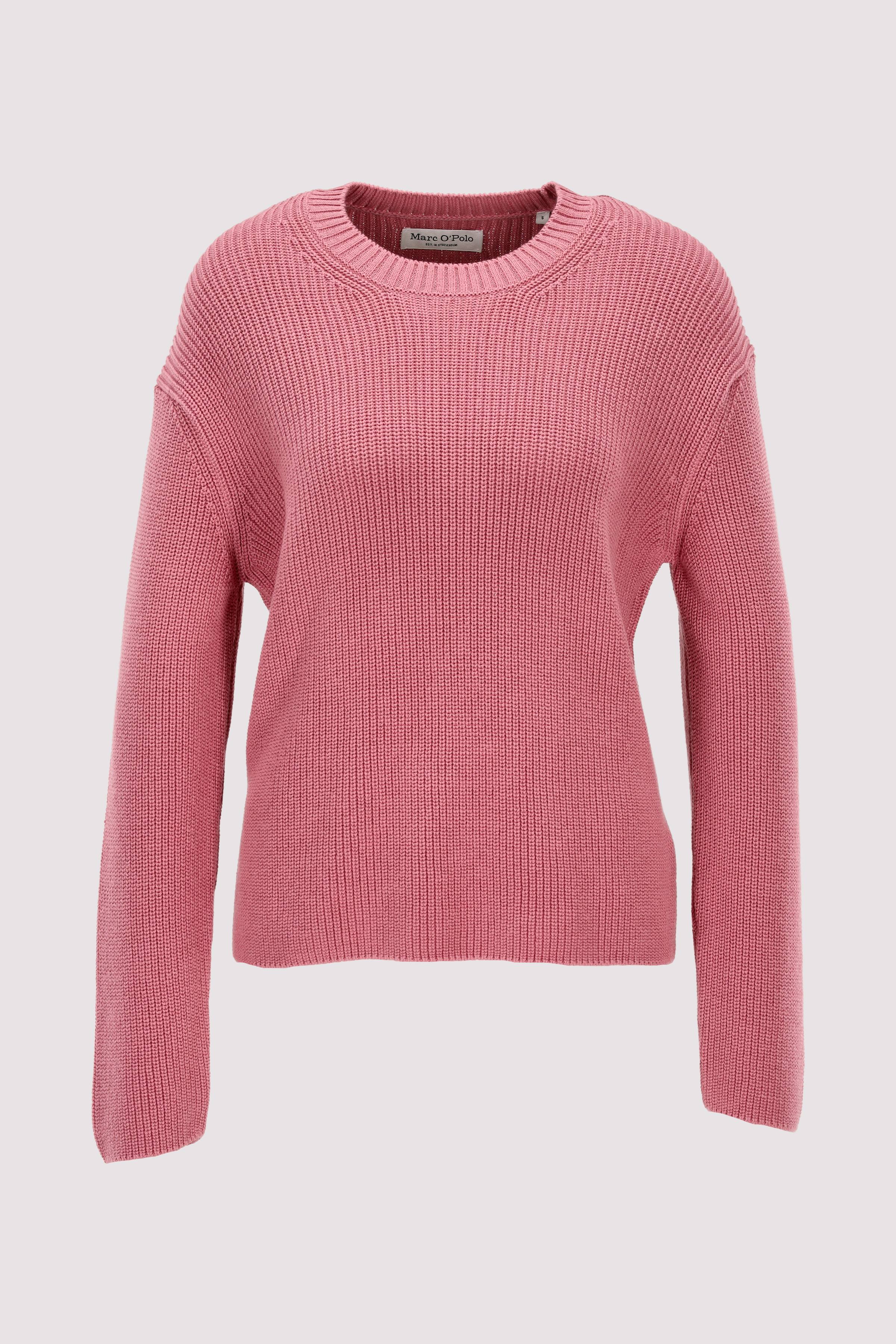Marc O'Polo Damen Rundhalspullover Rose