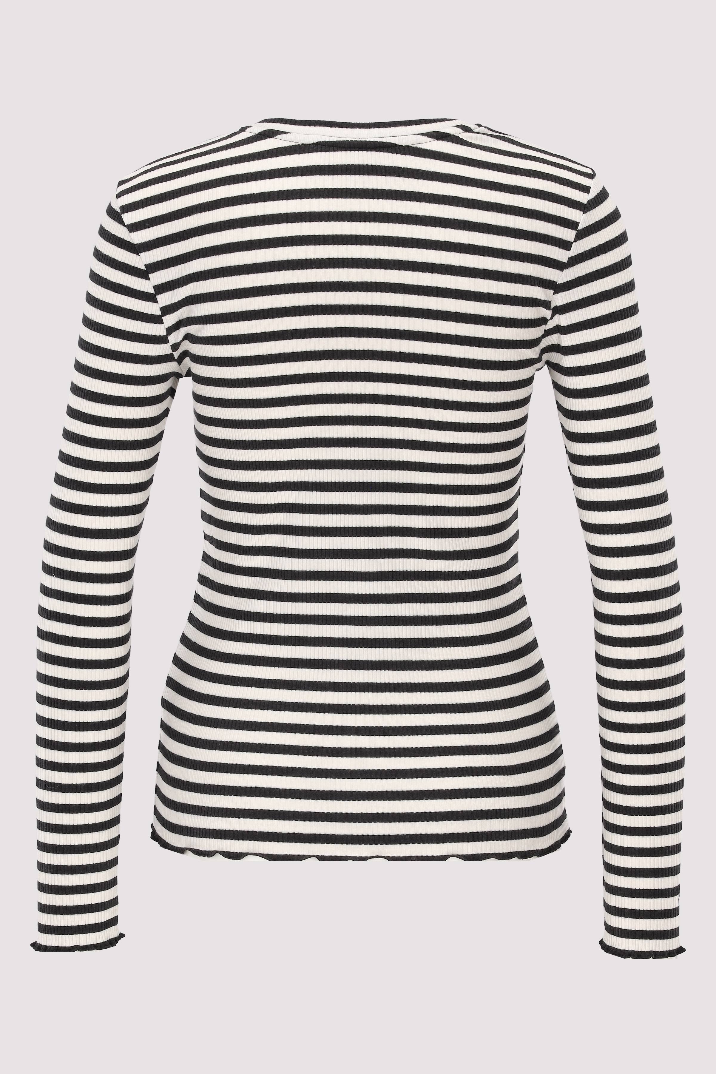 Selected - SLFANNA LS CREW NECK TEE STR N Selected - SLFANNA LS CREW NECK TEE STR N