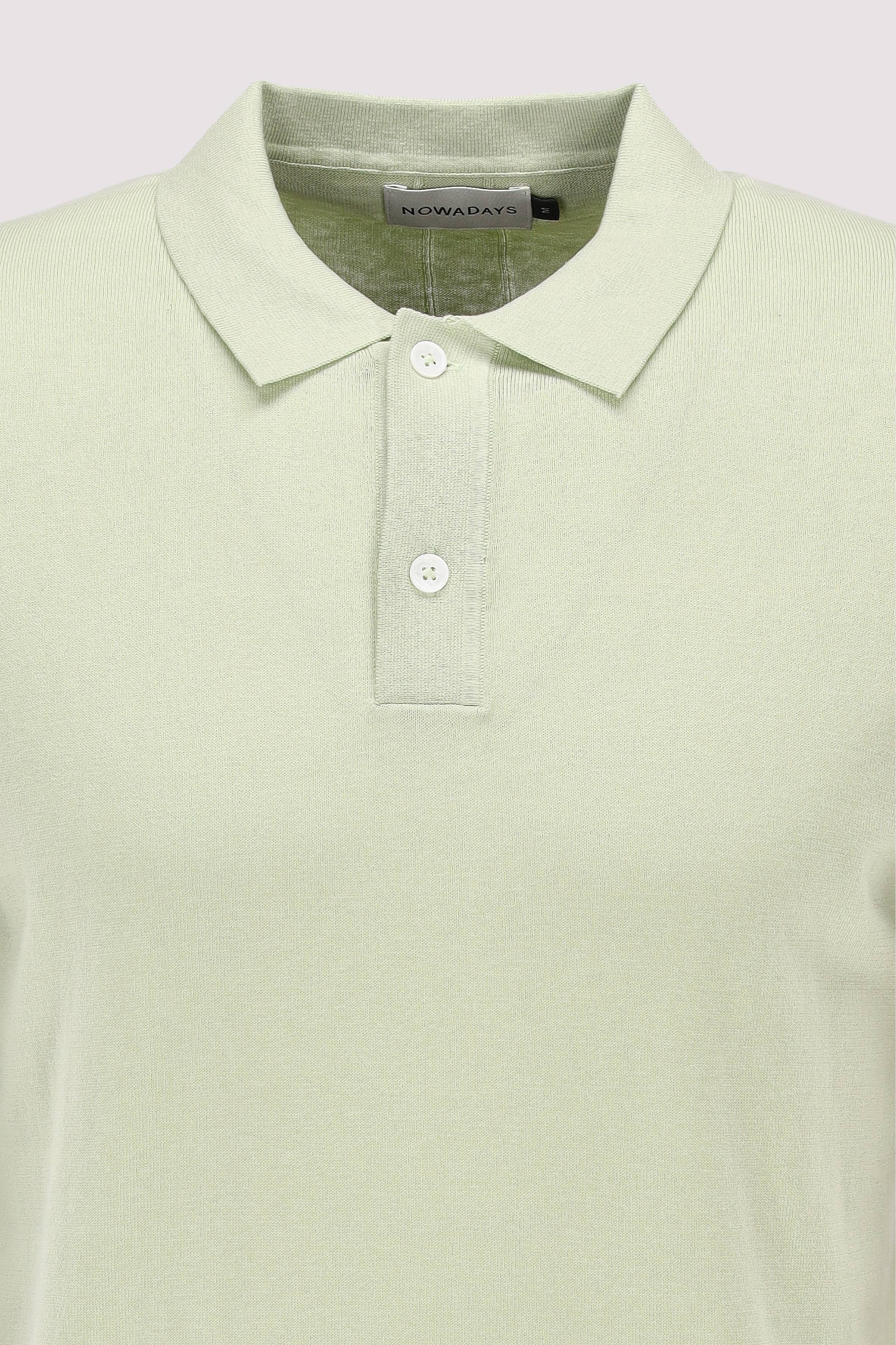 NOWADAYS - knitted silk polo NOWADAYS - knitted silk polo
