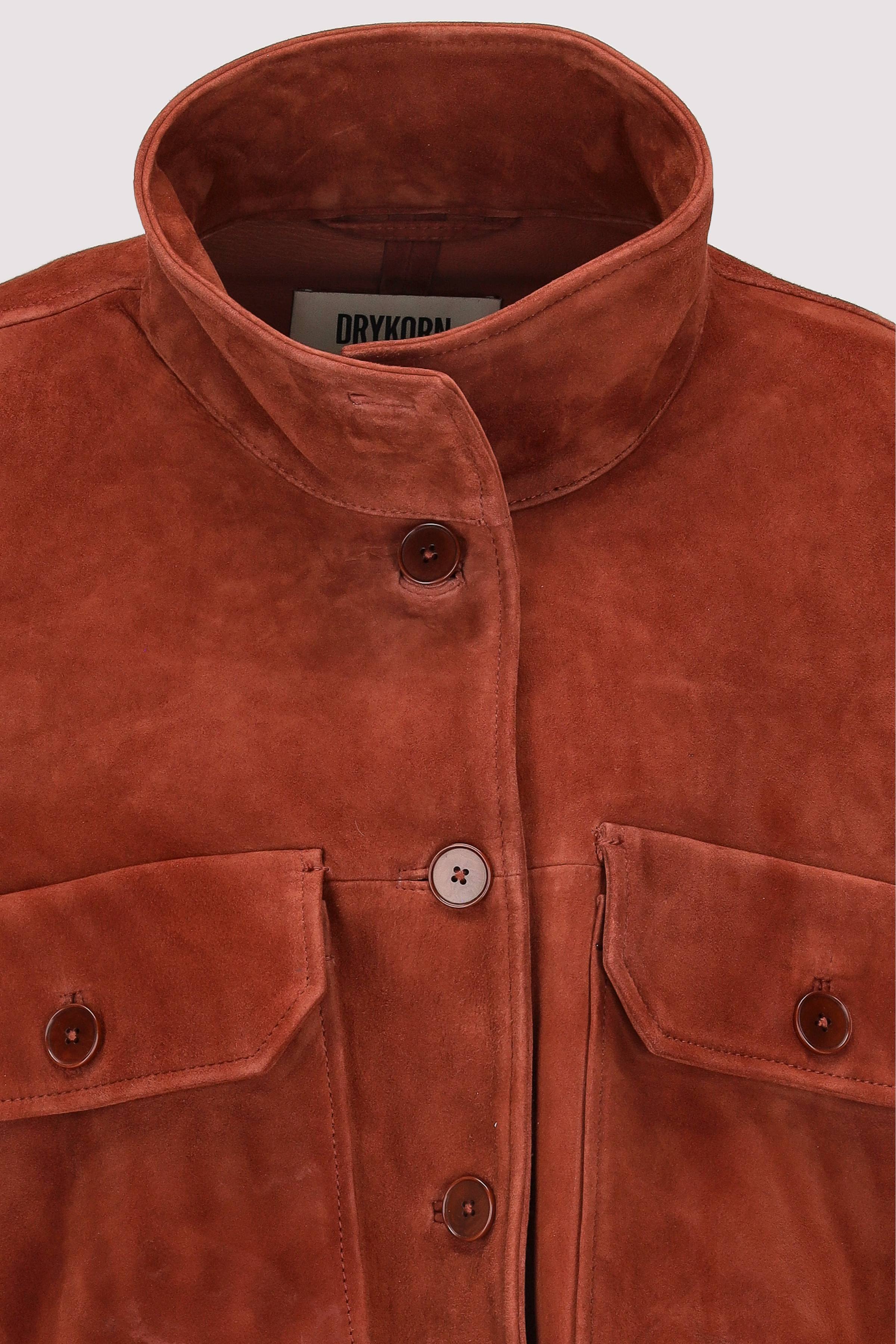 Drykorn - Drykorn Damen Lederjacke in Rot