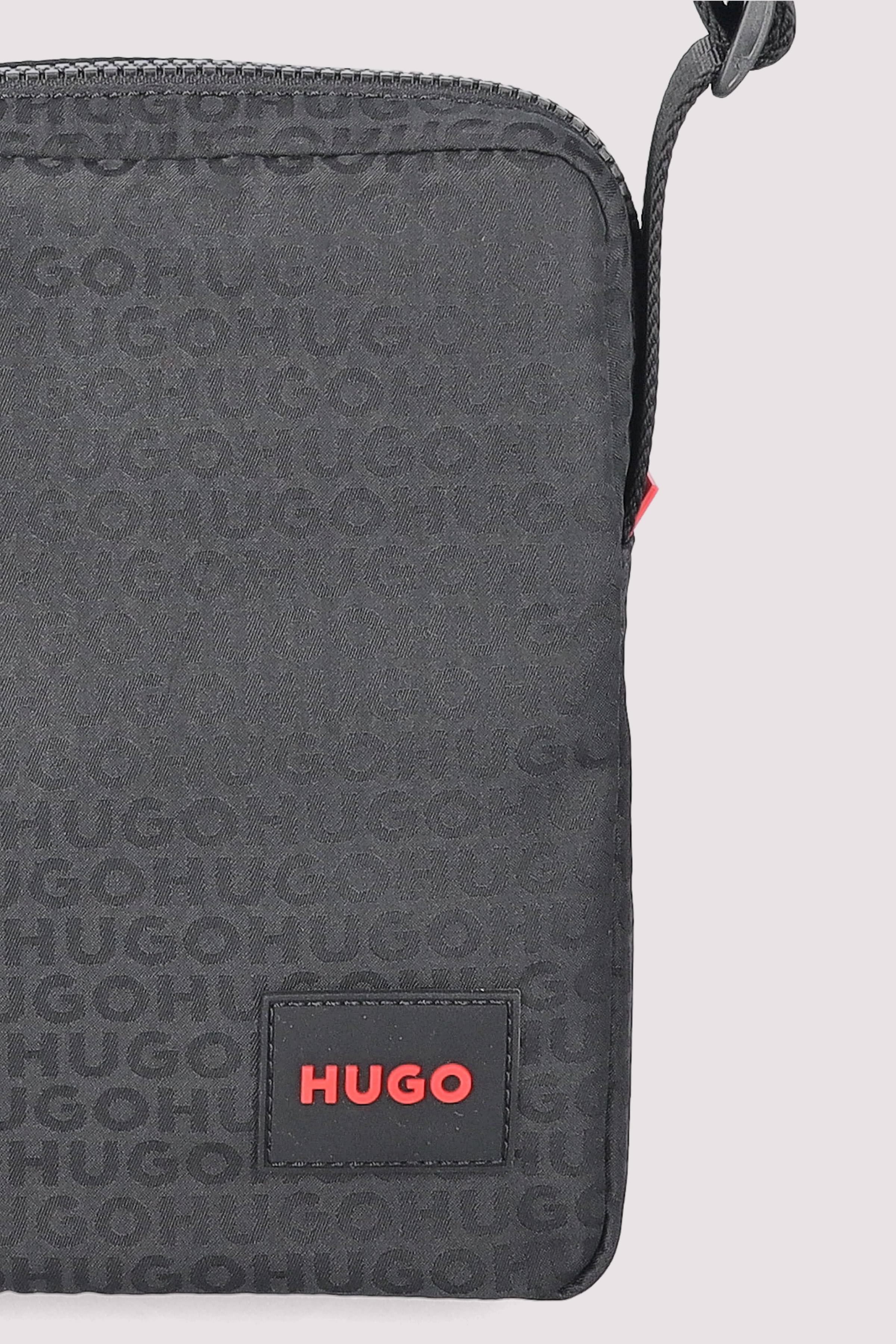 HUGO Daypack in Schwarz mit Logo