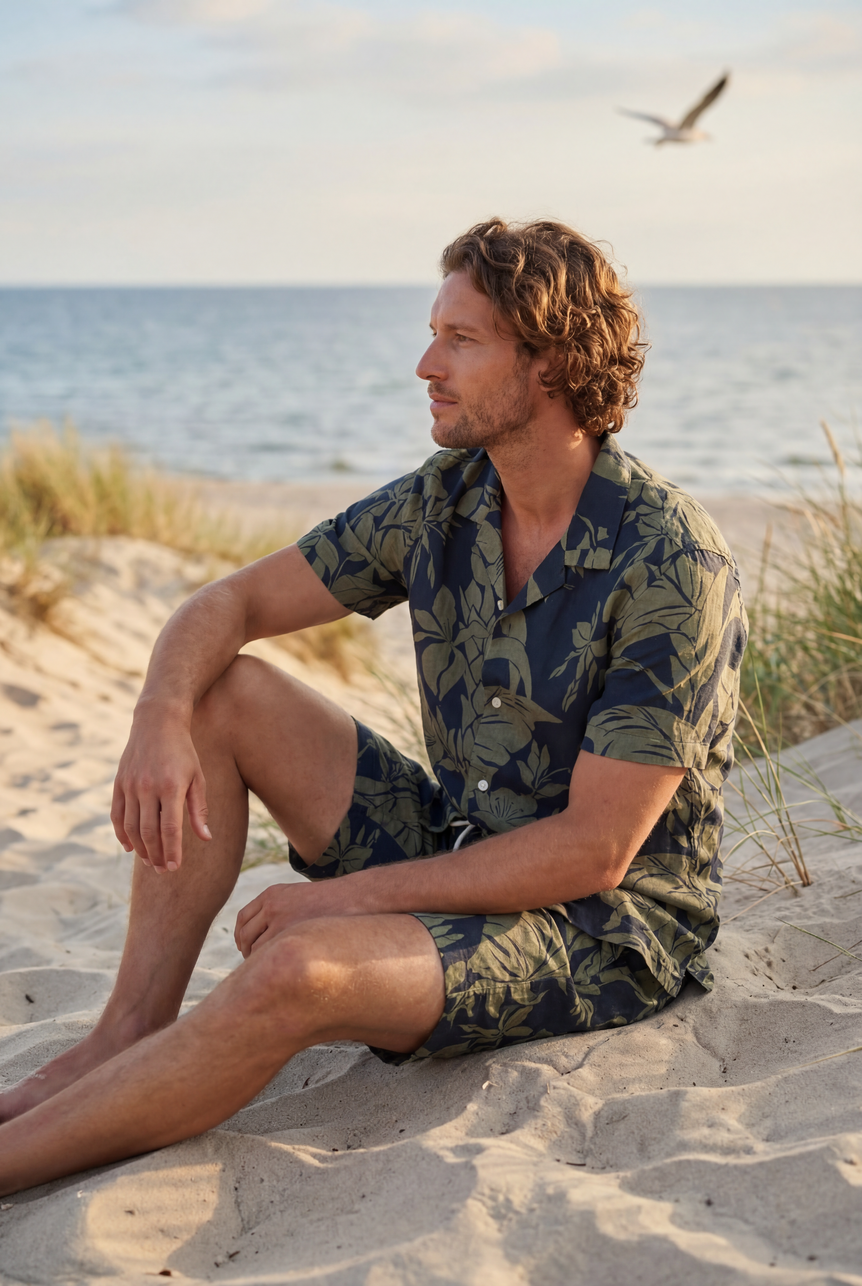 Tommy Hilfiger Herren-Set mit tropical Prints