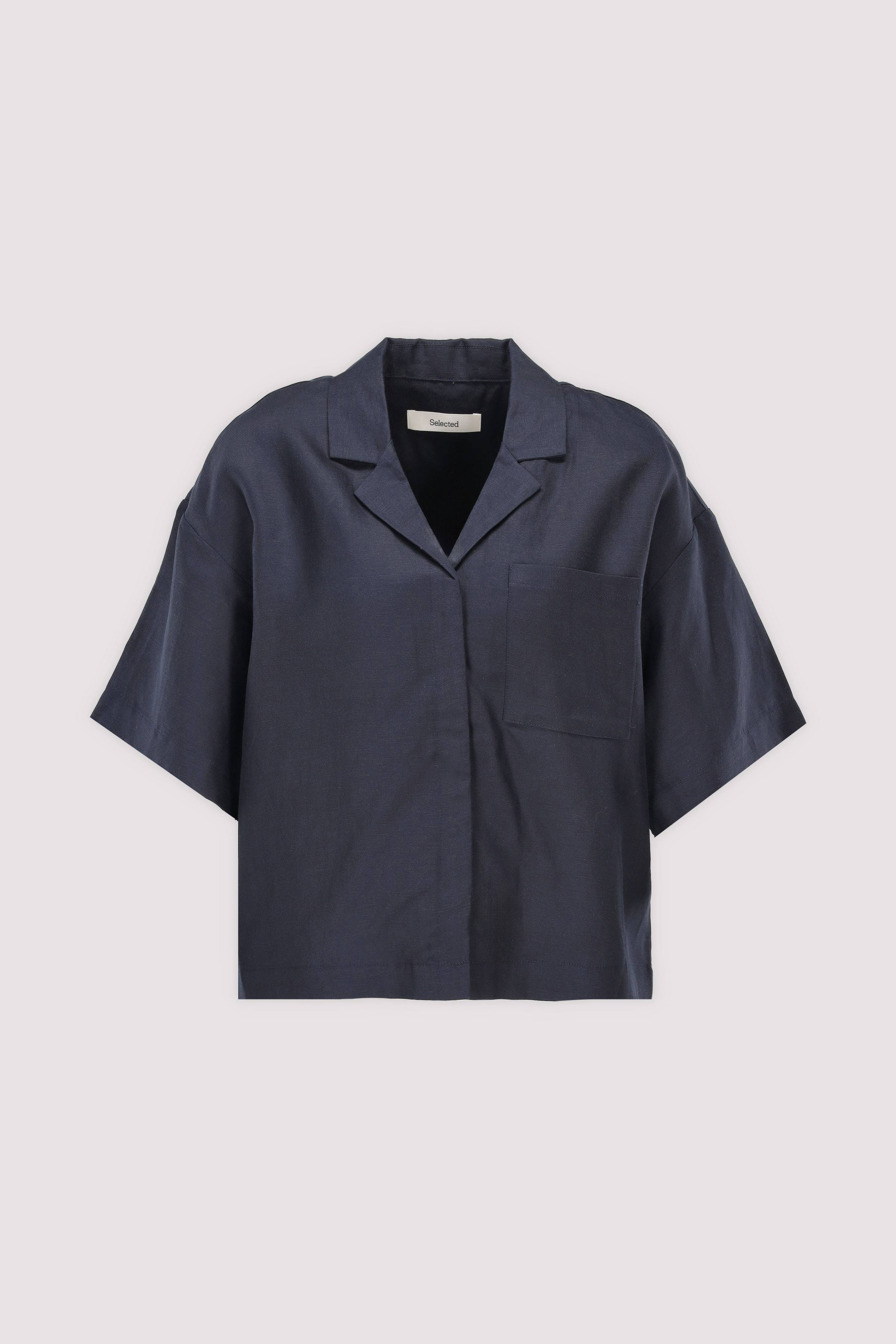 SLWLYRA 2/4 BOXY LINEN BLEND S