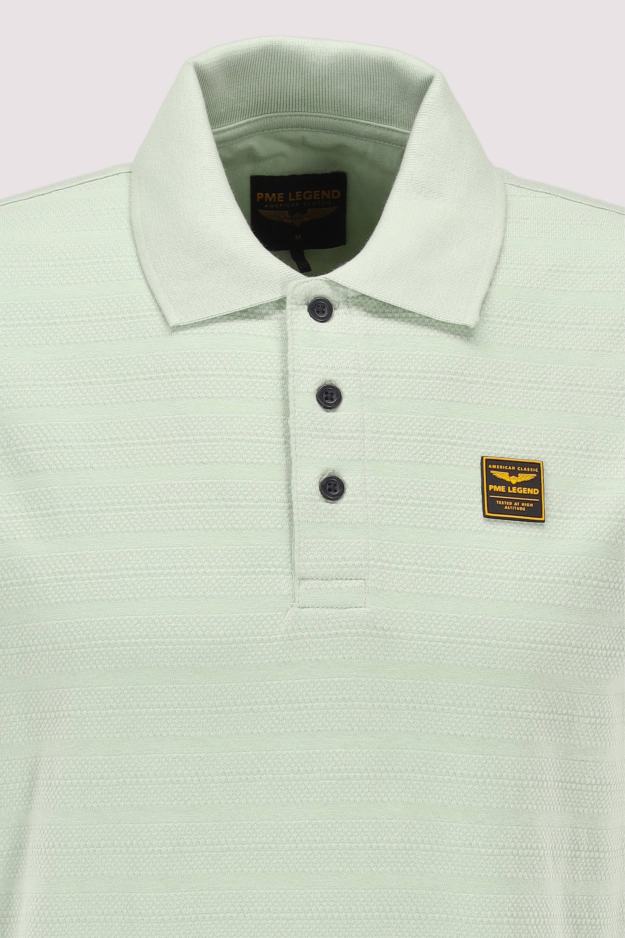 PME Legend - PME Legend Poloshirt Grün Baumwolle