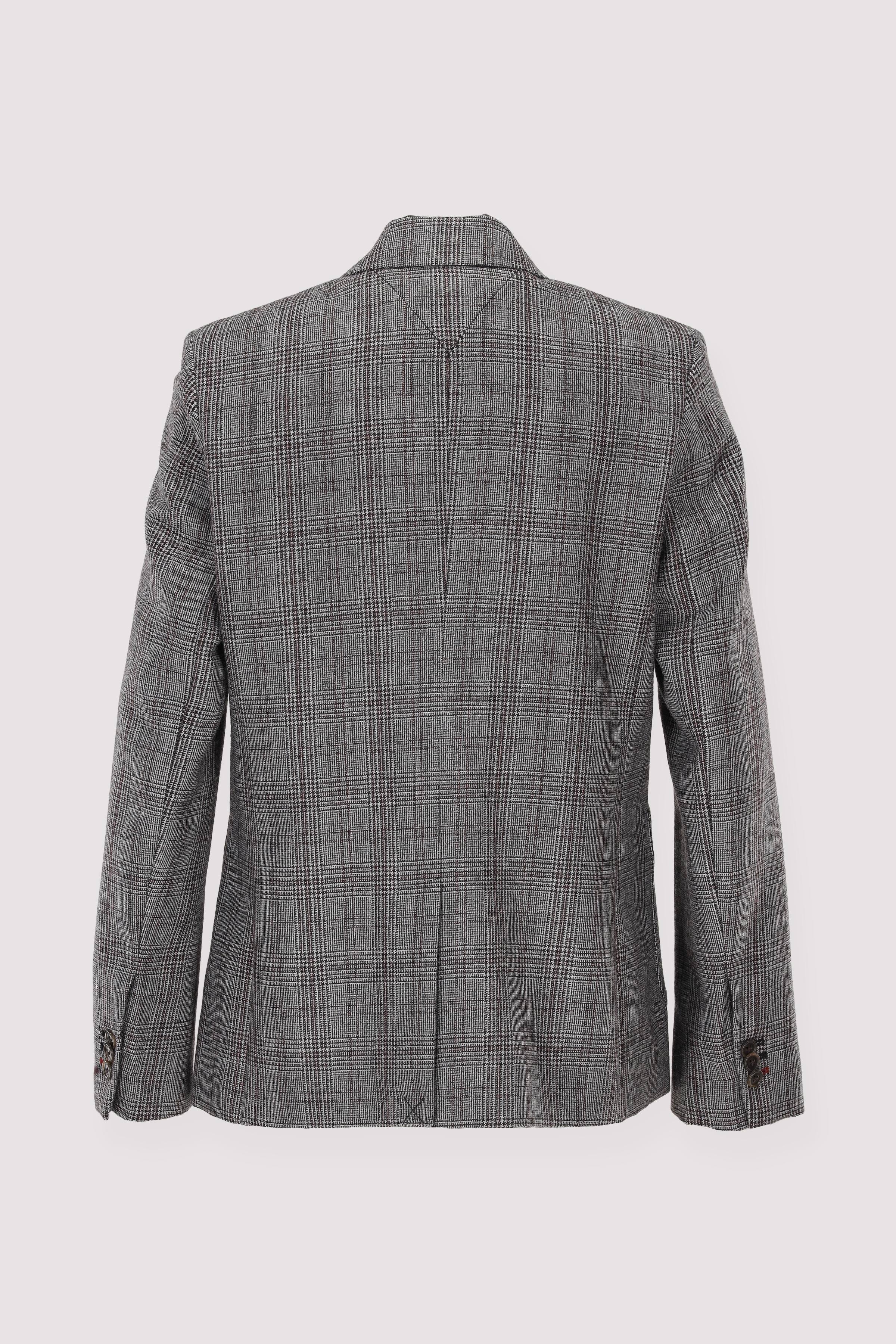 Tommy Hilfiger kurzer Blazer grau