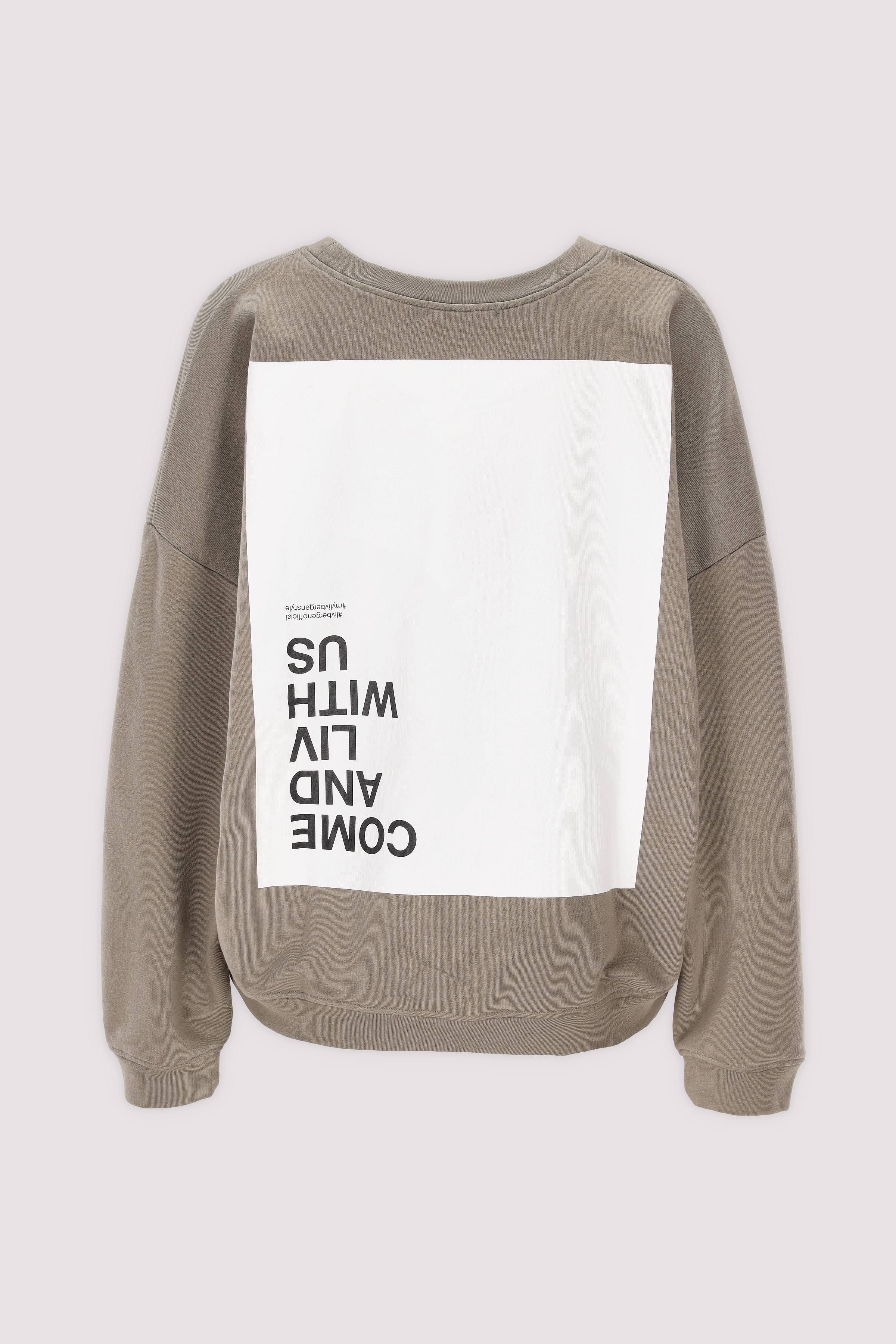 Weiches Sweatshirt Braun Liv Bergen