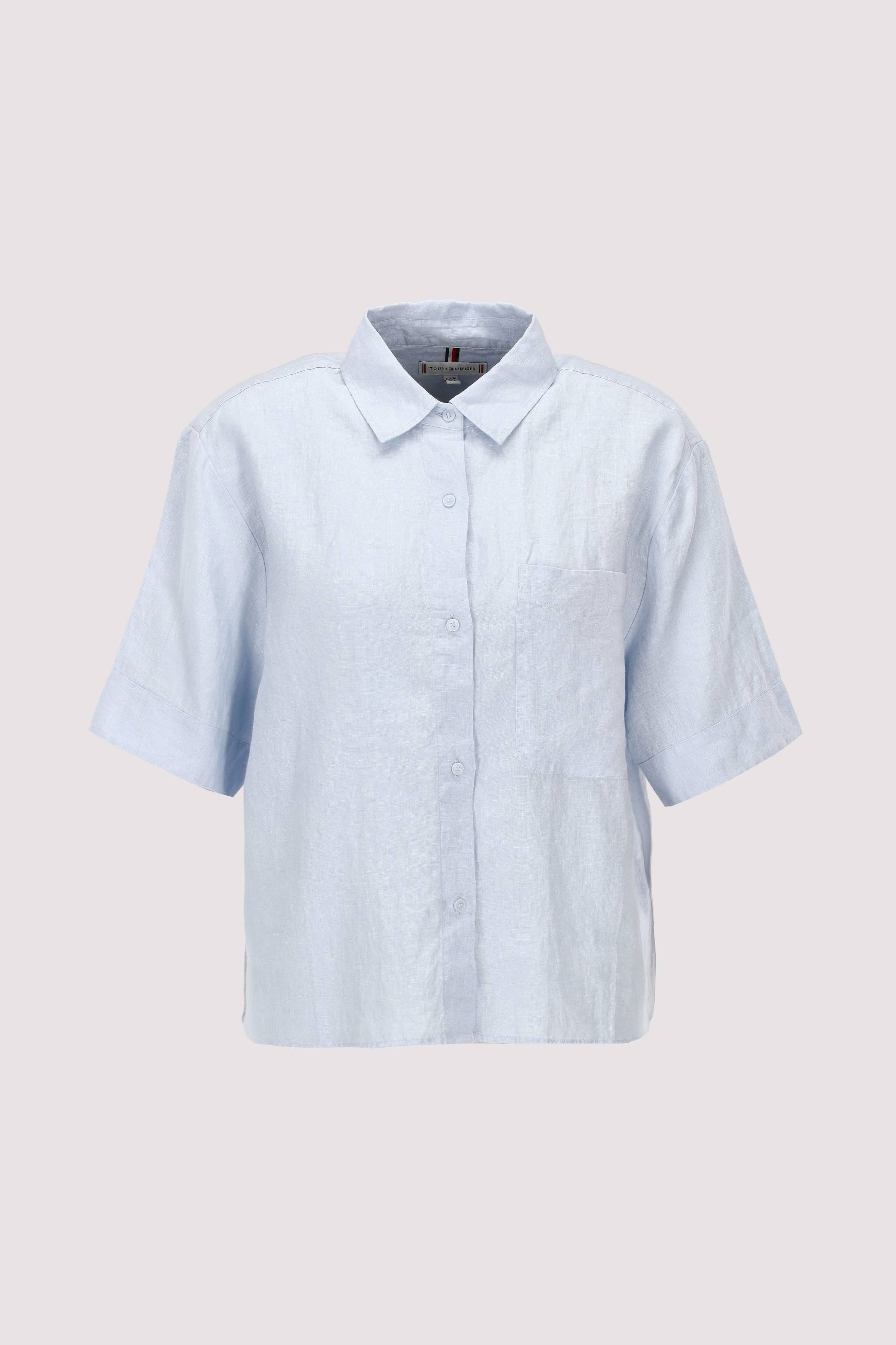 ESS LINEN RELAXED S/S SHIRT