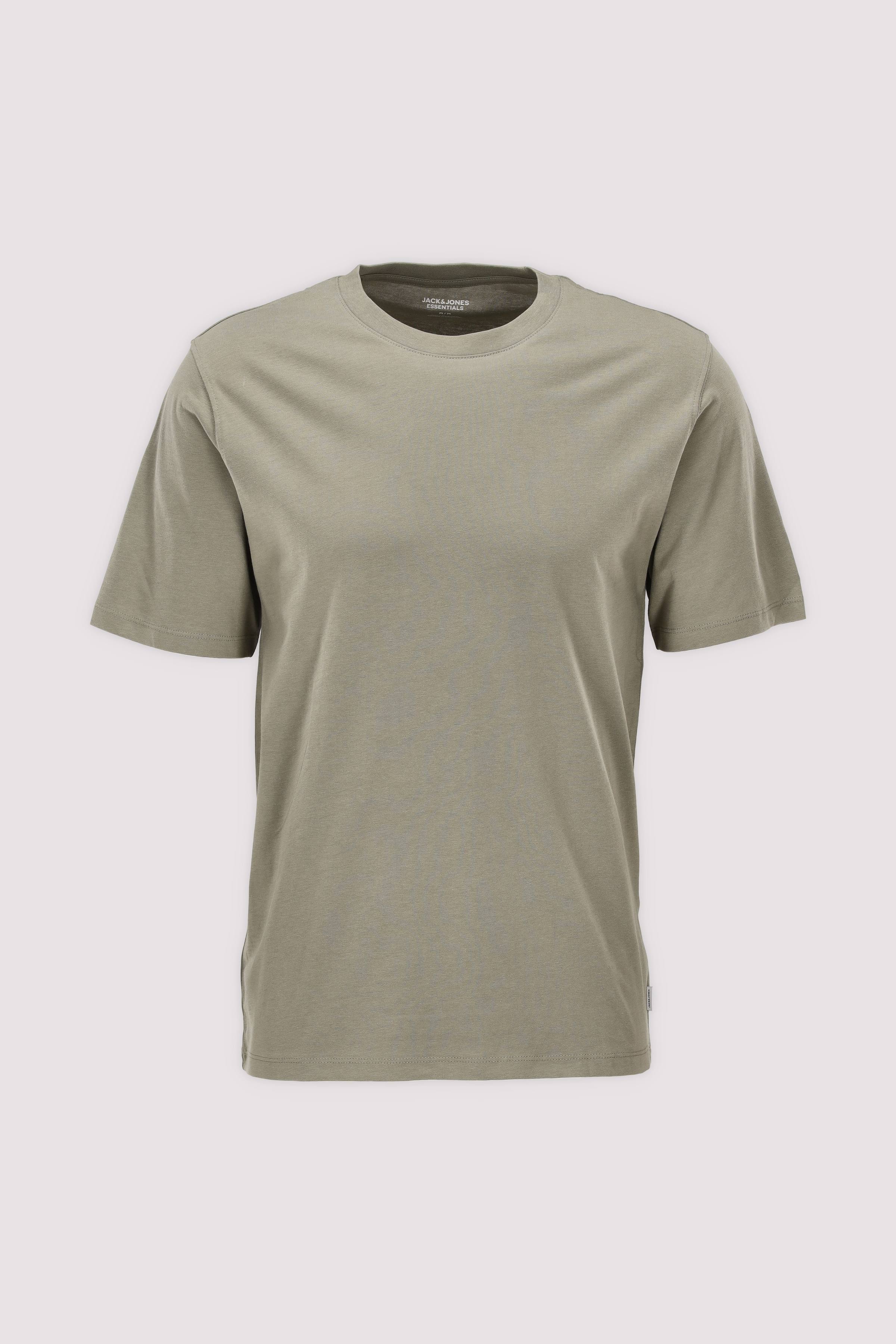 Jack & Jones T-Shirt Baumwolle Vetiver