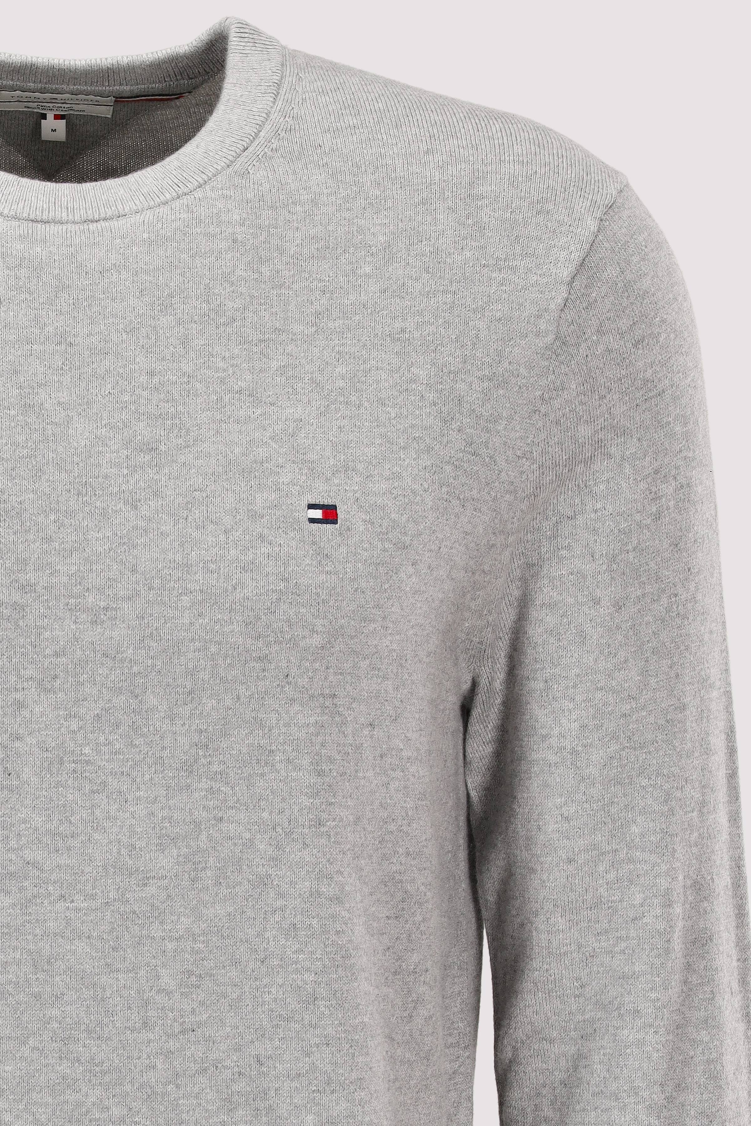 Tommy Hilfiger - Tommy Hilfiger Rundhalspullover grau