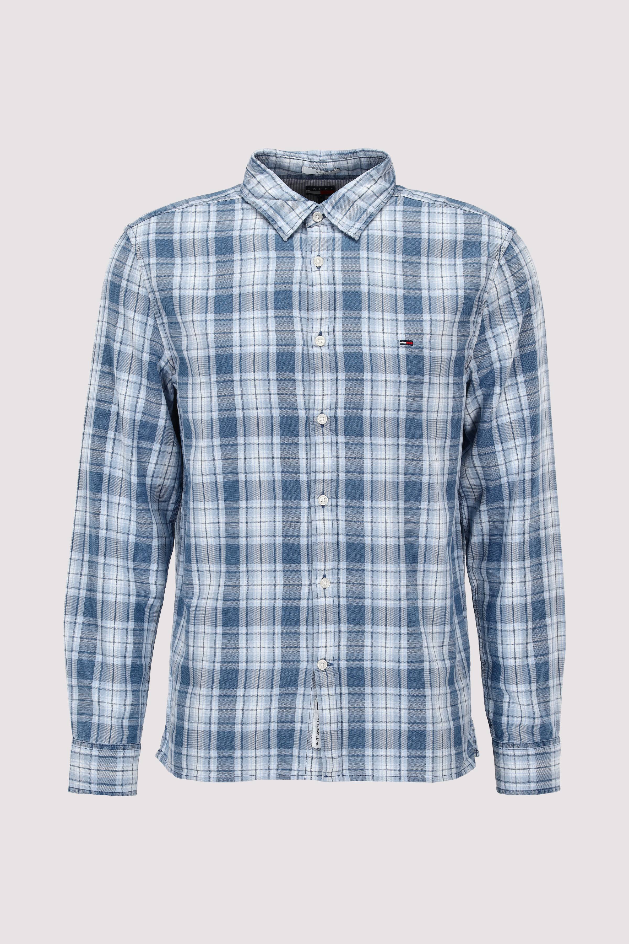 Tommy Hilfiger Langarmhemd blau