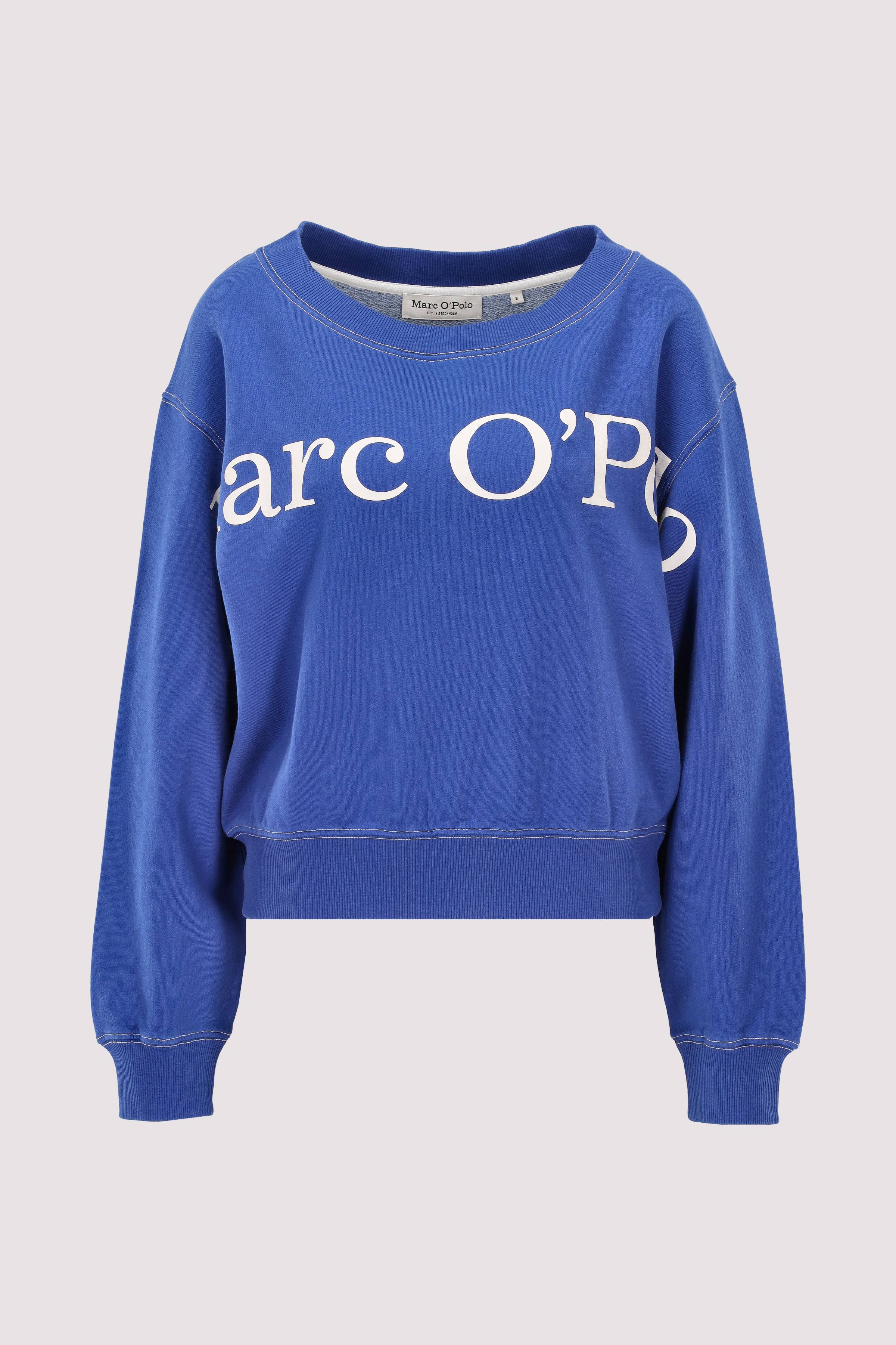 Marc O´Polo International - Sweatshirt, boat neck, MOP log
