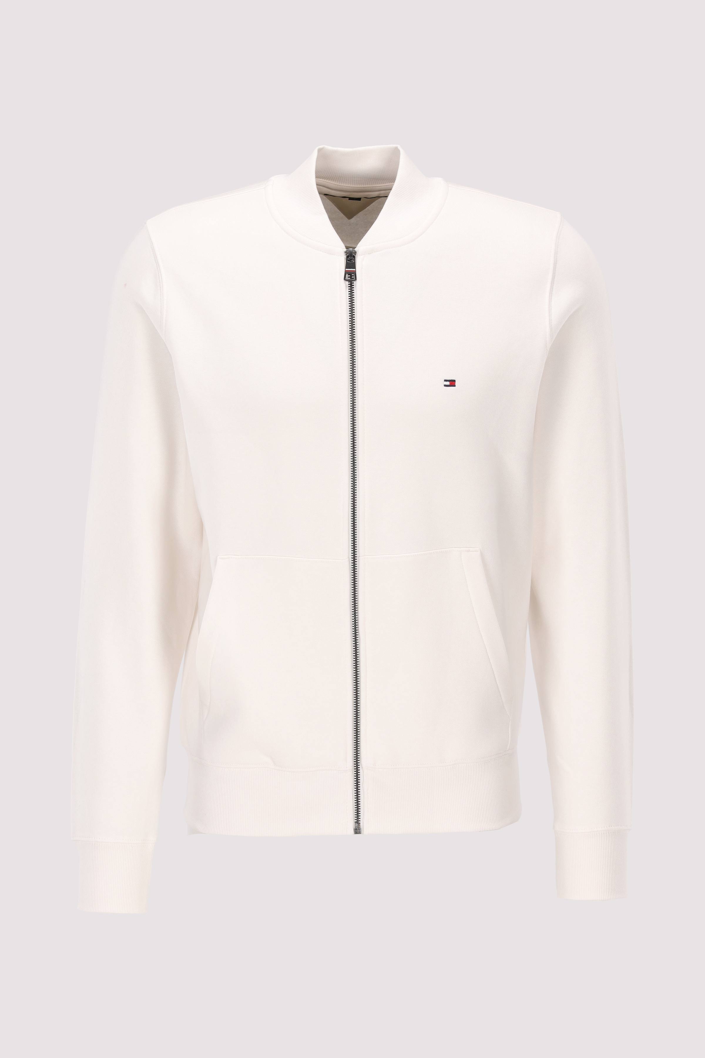 Tommy Hilfiger - FLAG LOGO BASEBALL ZIP THROUGH