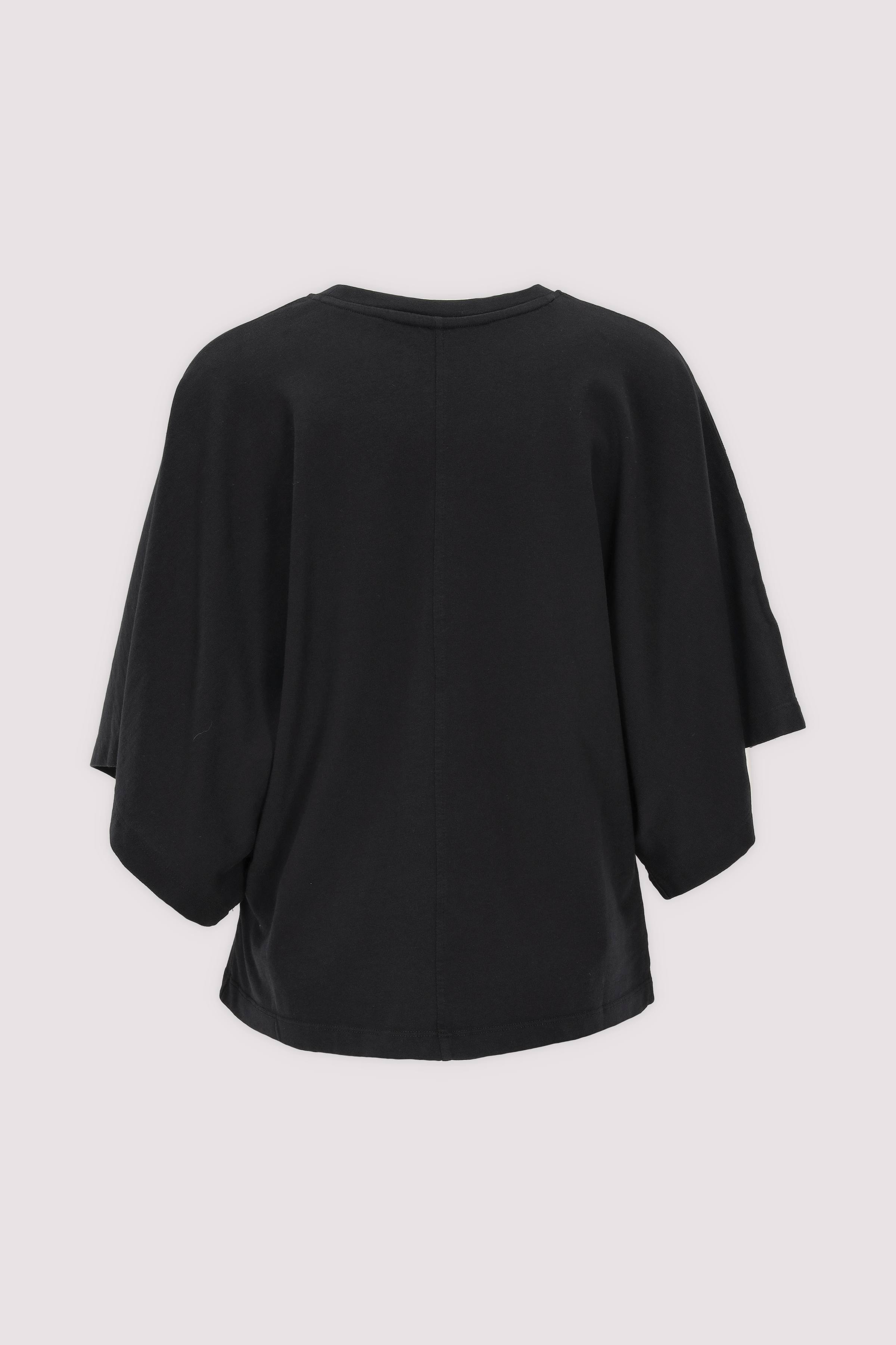 Juvia Damen Kurzarm-T-Shirt Schwarz