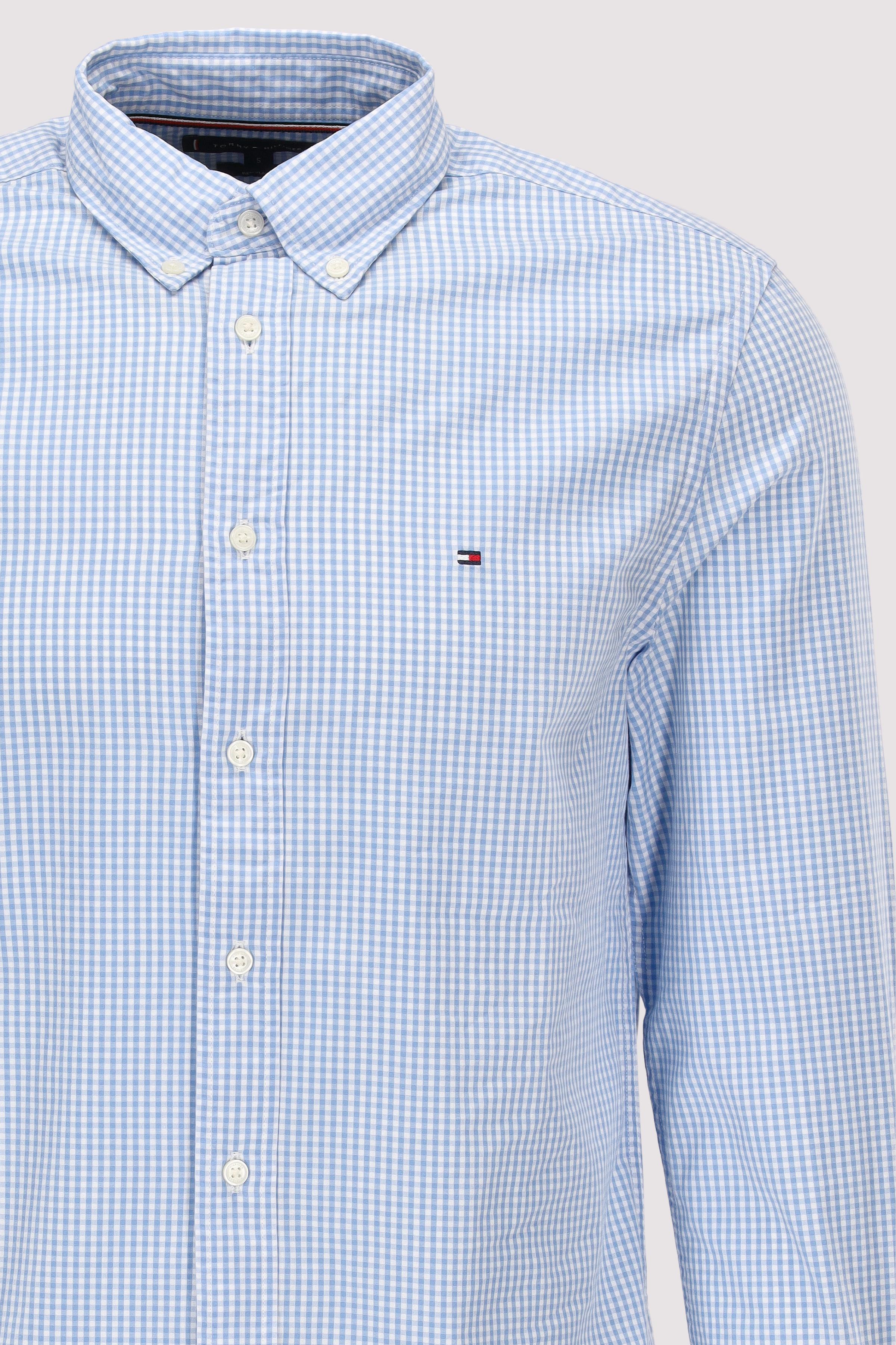 Tommy Hilfiger - FLEX POPLIN GINGHAM RF SHIRT