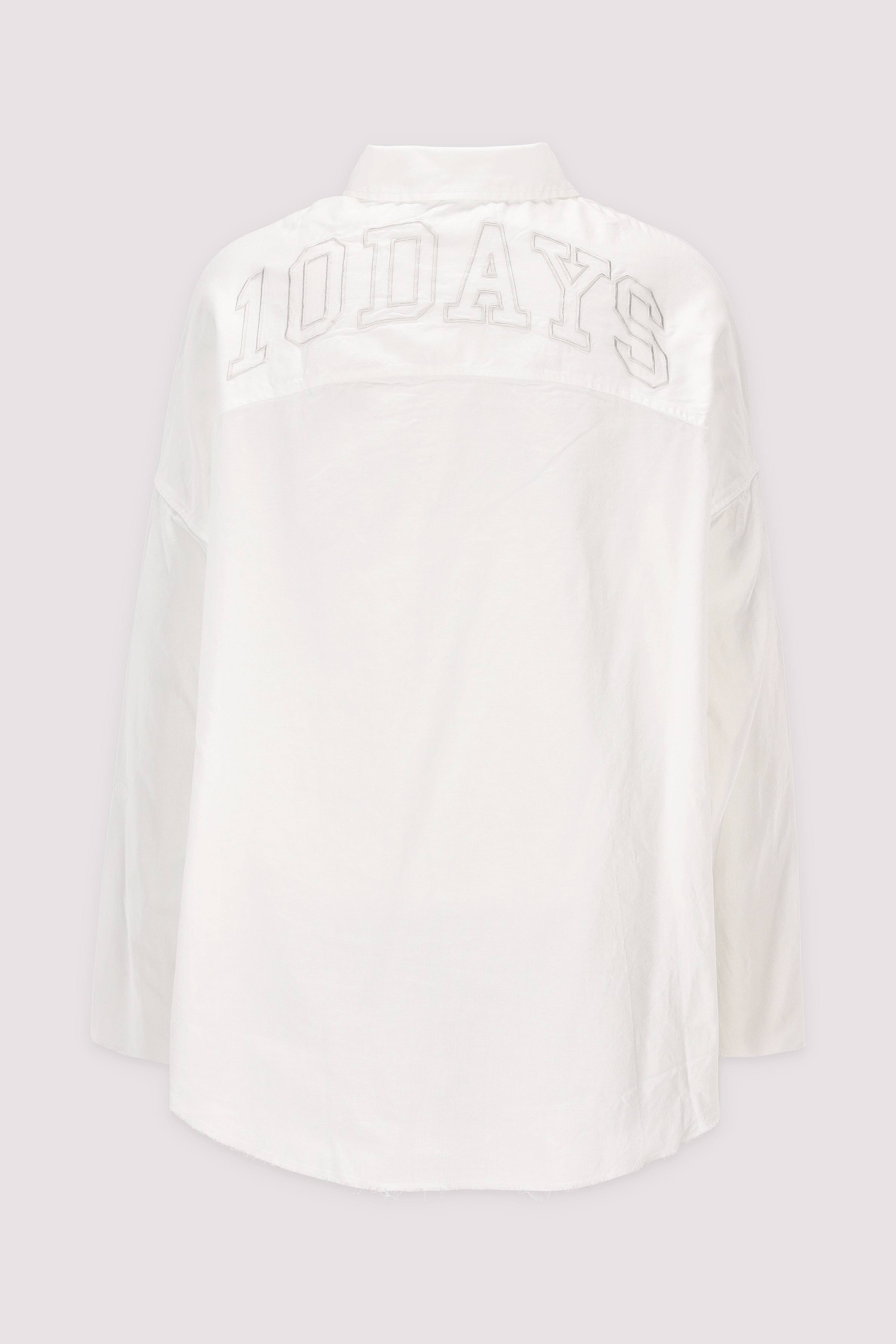 10Days - Stamp Shirt Pique 10Days - Stamp Shirt Pique