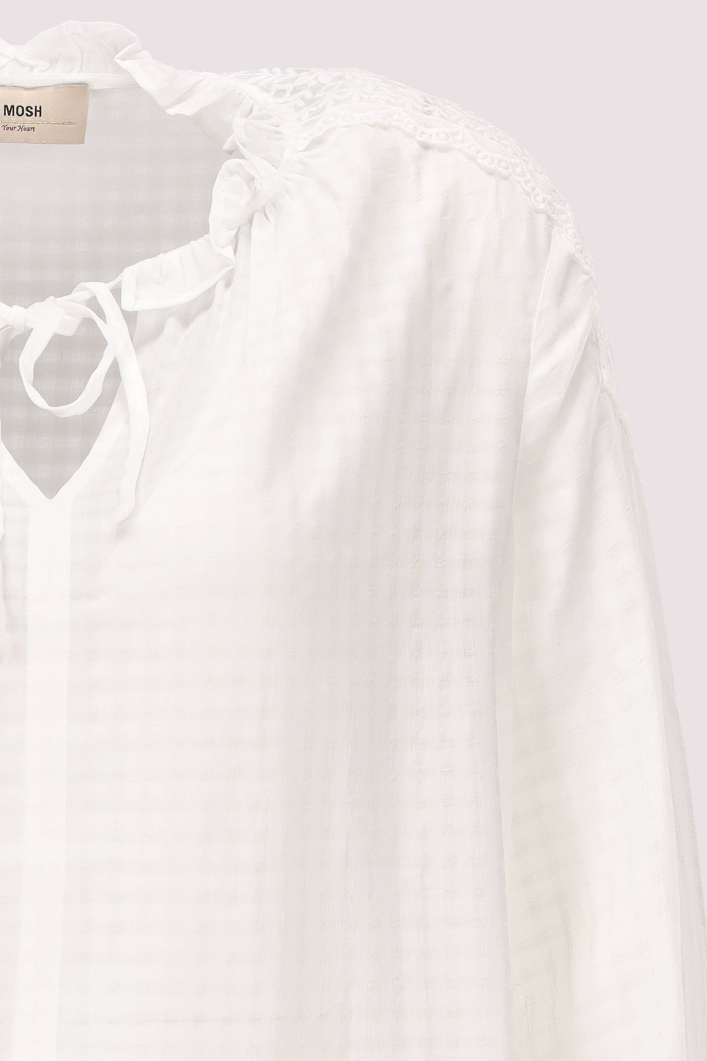 MosMosh - MosMosh Bluse in Weiß, vielseitig