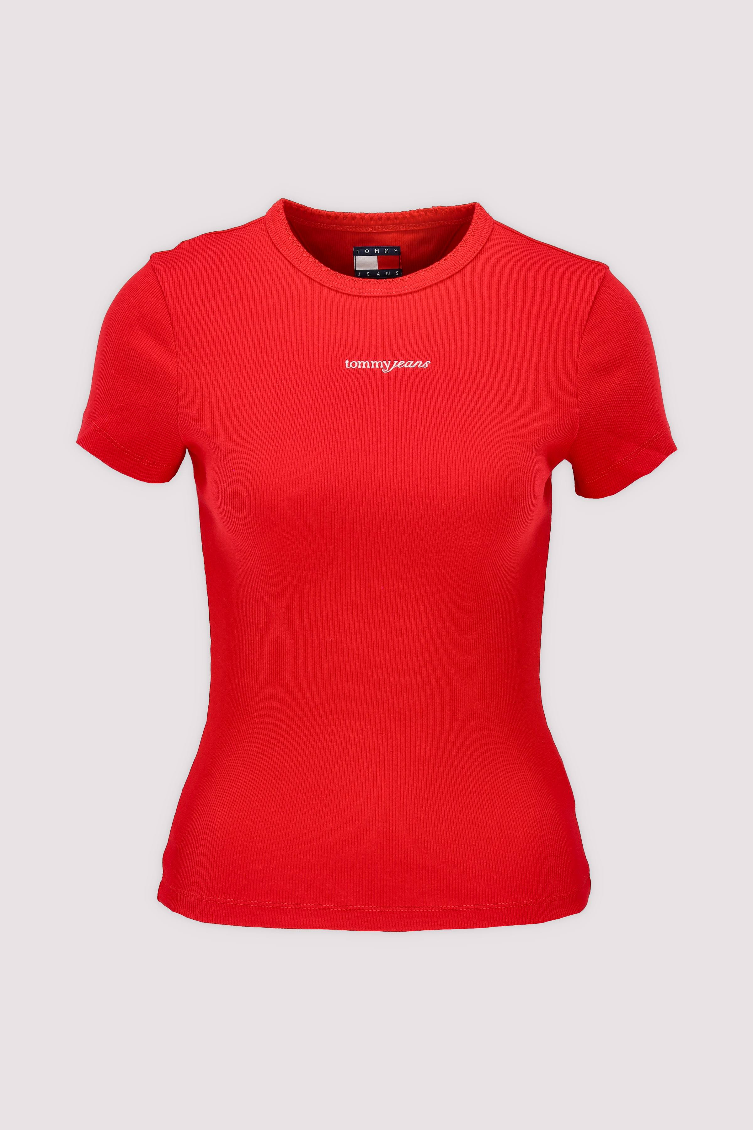 Tommy Hilfiger Damen T-Shirt Red