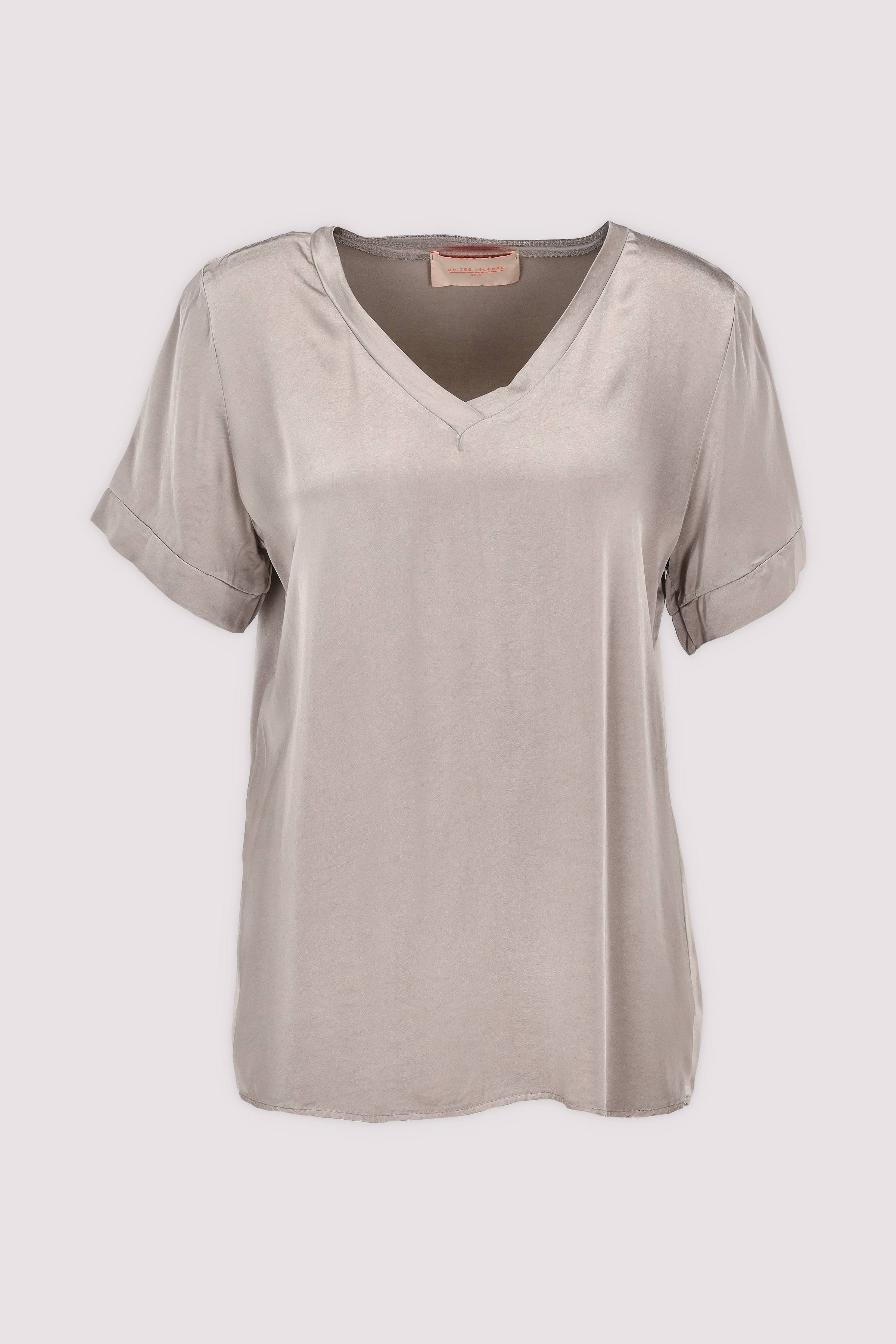 Satin T-Shirt V