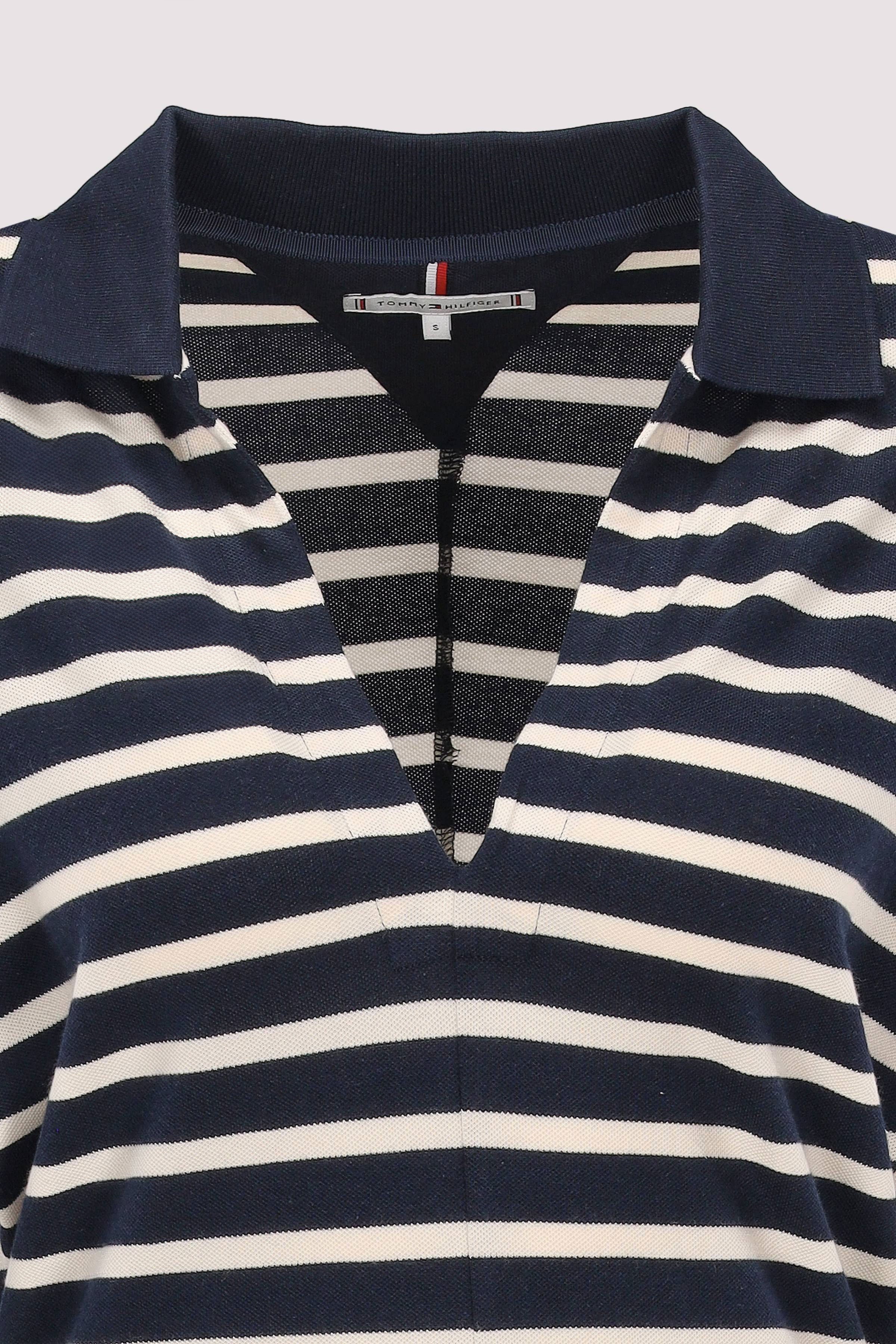 Tommy Hilfiger - LYOCELL OPEN-NK F&F POLO DRESS Tommy Hilfiger - LYOCELL OPEN-NK F&F POLO DRESS