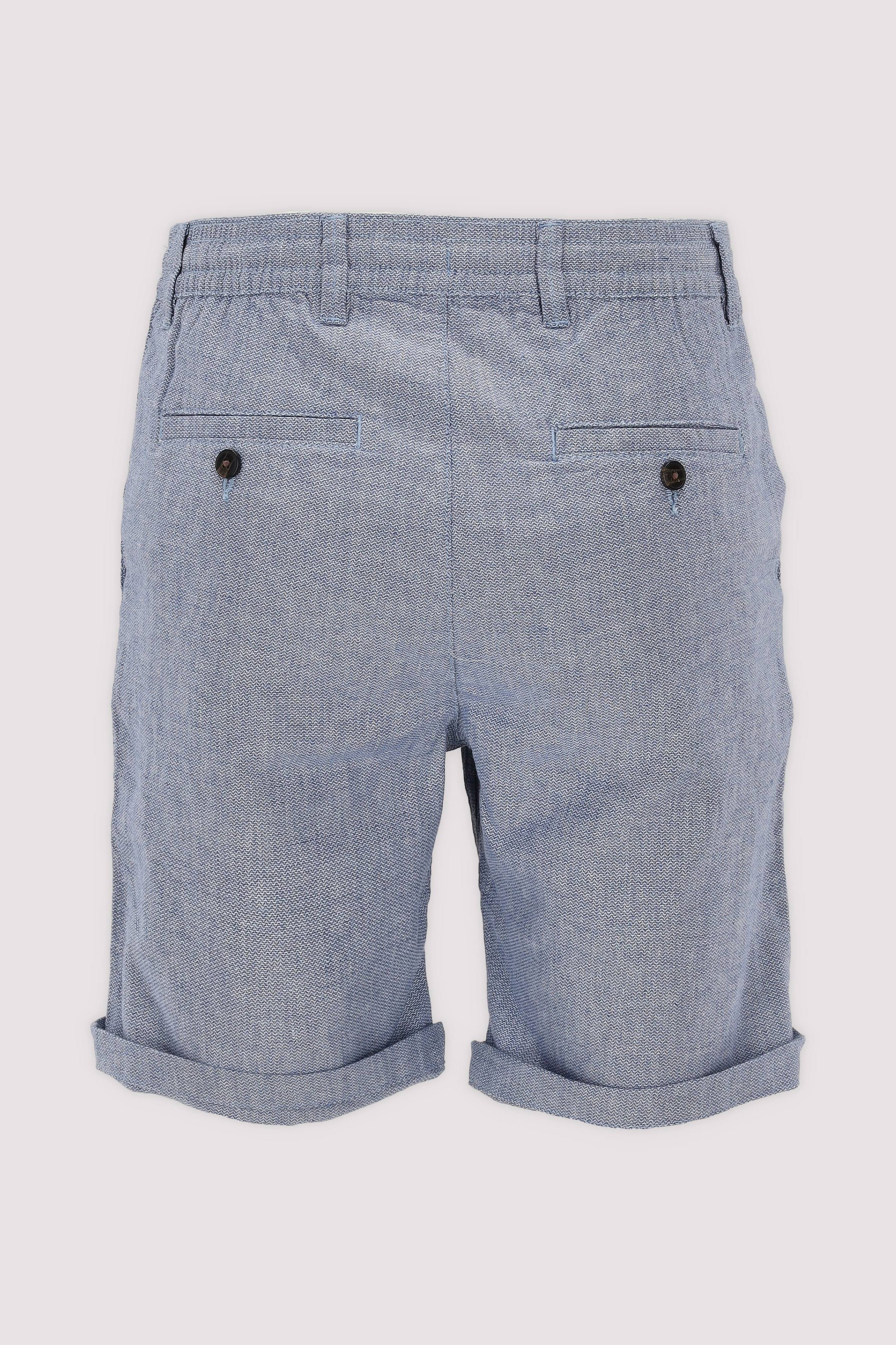 SLHREGULAR-BRODY LINEN BLD SHO