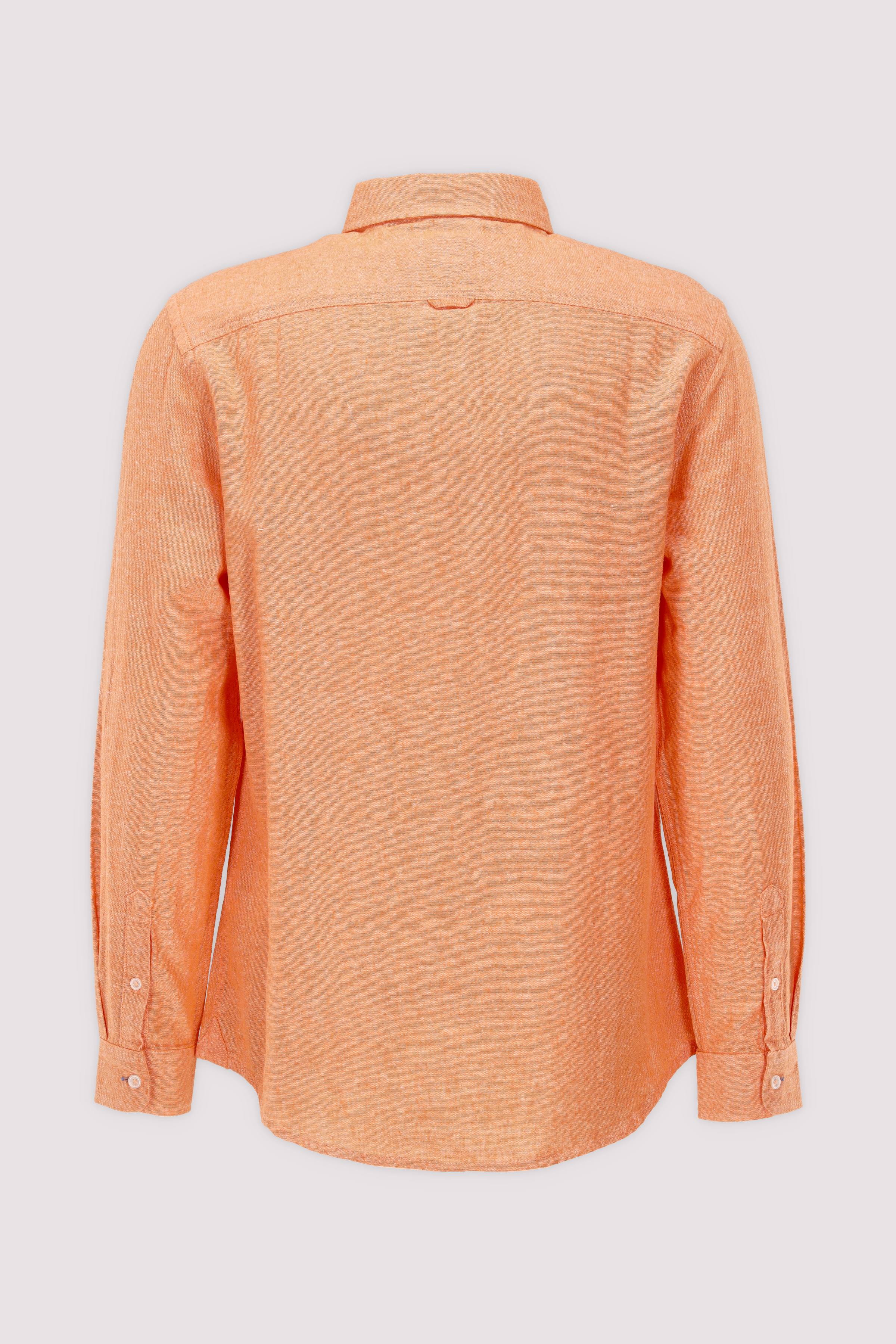 TJM REG LINEN BLEND SHIRT EXT