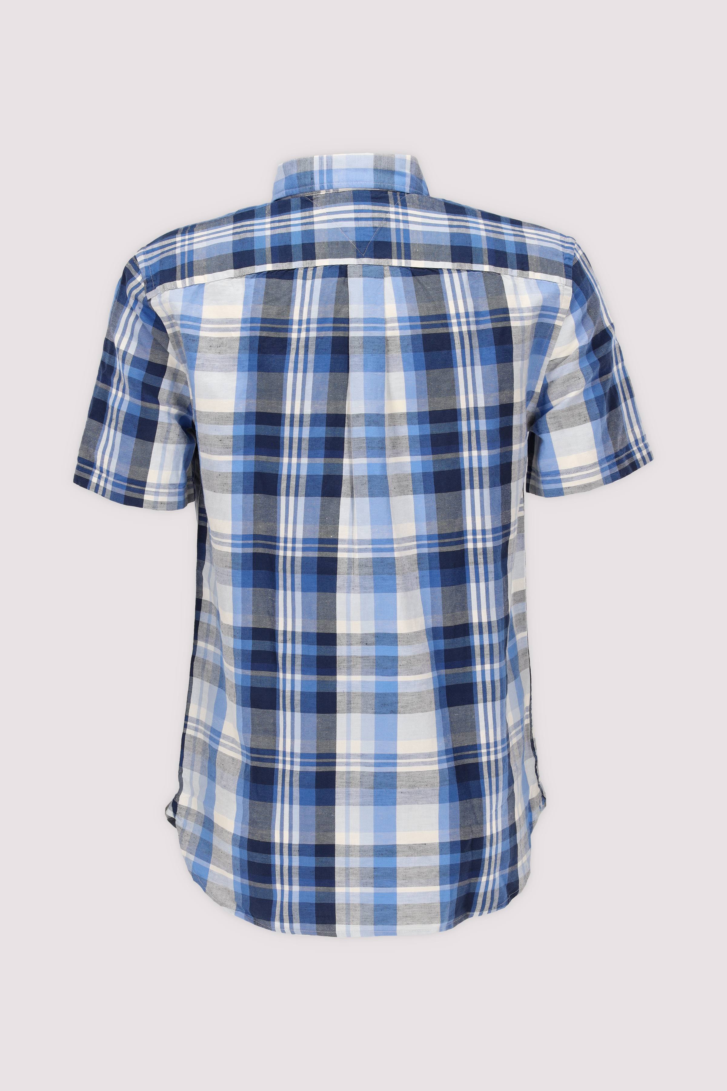 Tommy Hilfiger - Tommy Hilfiger Bio-Leinen Kurzarmhemd