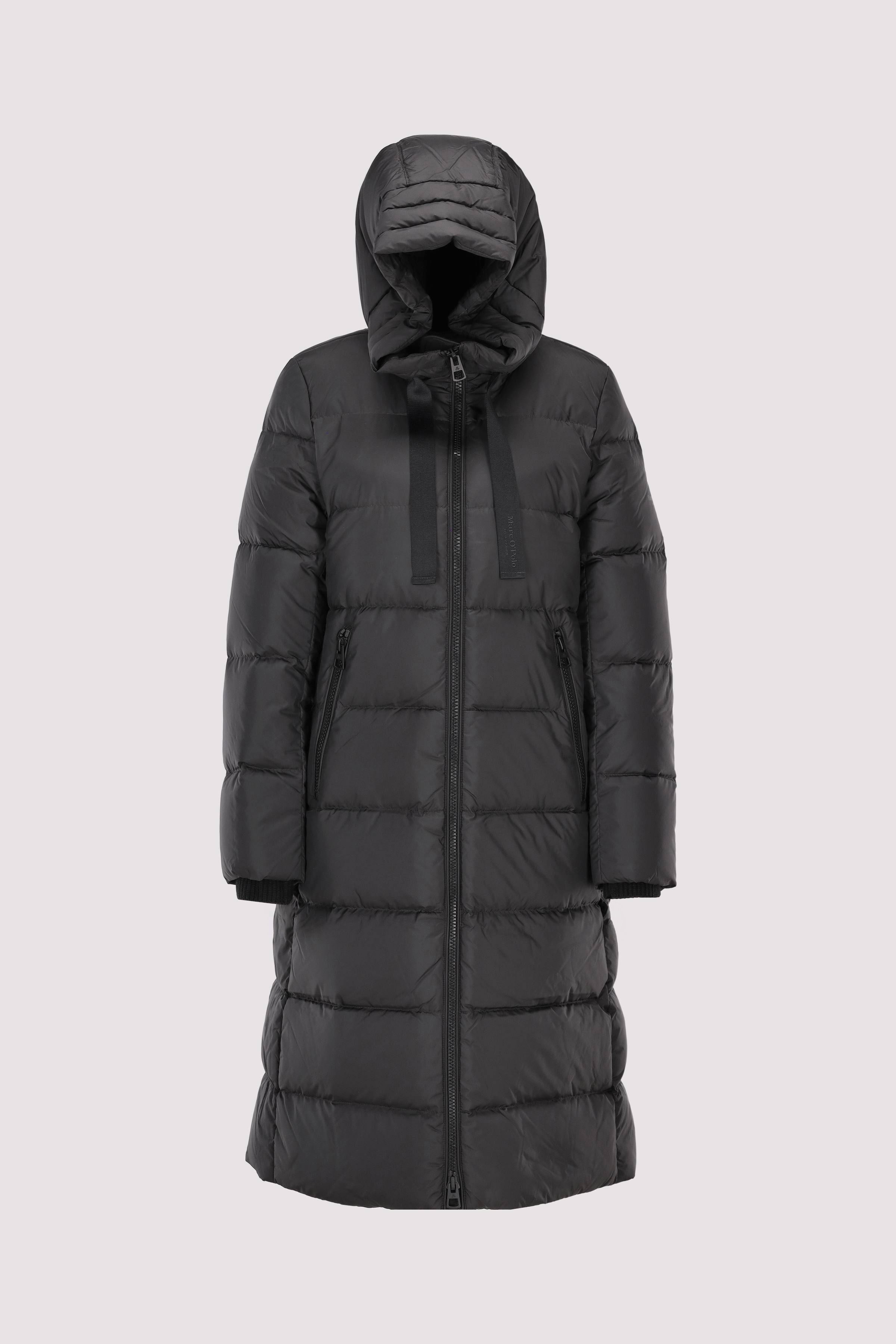 Marc O´Polo International - Long coat, down filled, with h