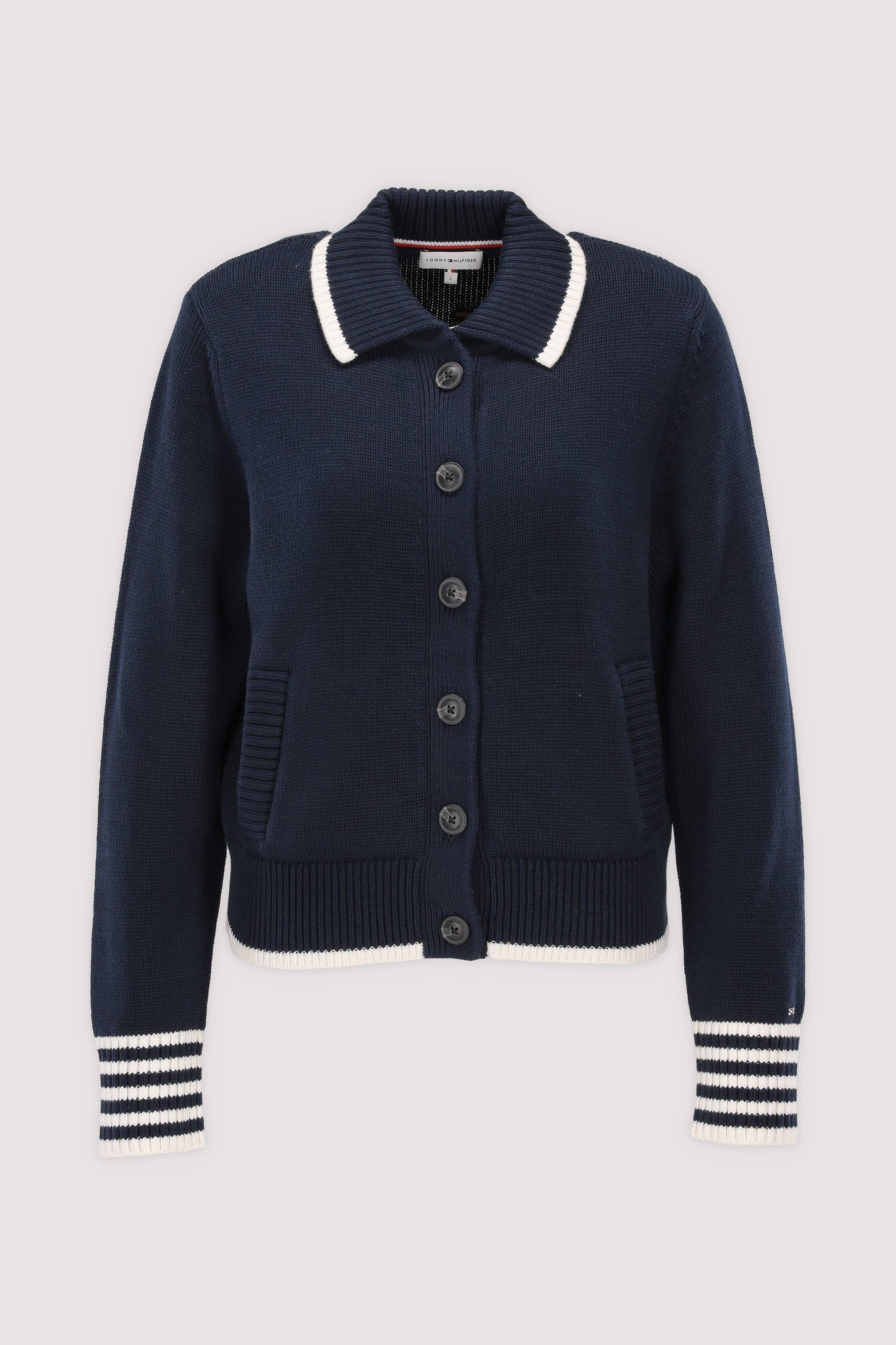Tommy Hilfiger Strickjacke Blau