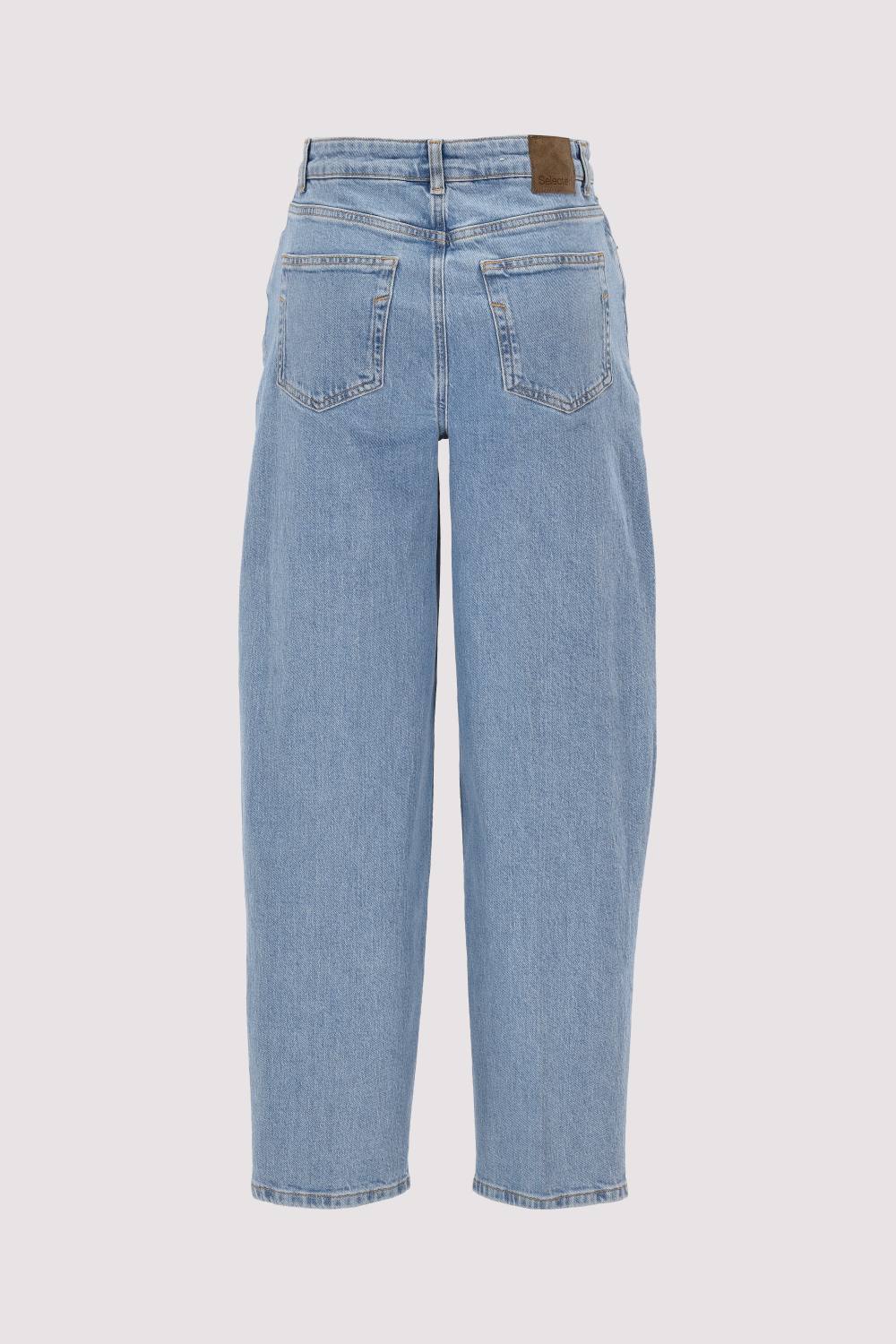 SLFBARREL LIVA-KORI HW JEANS