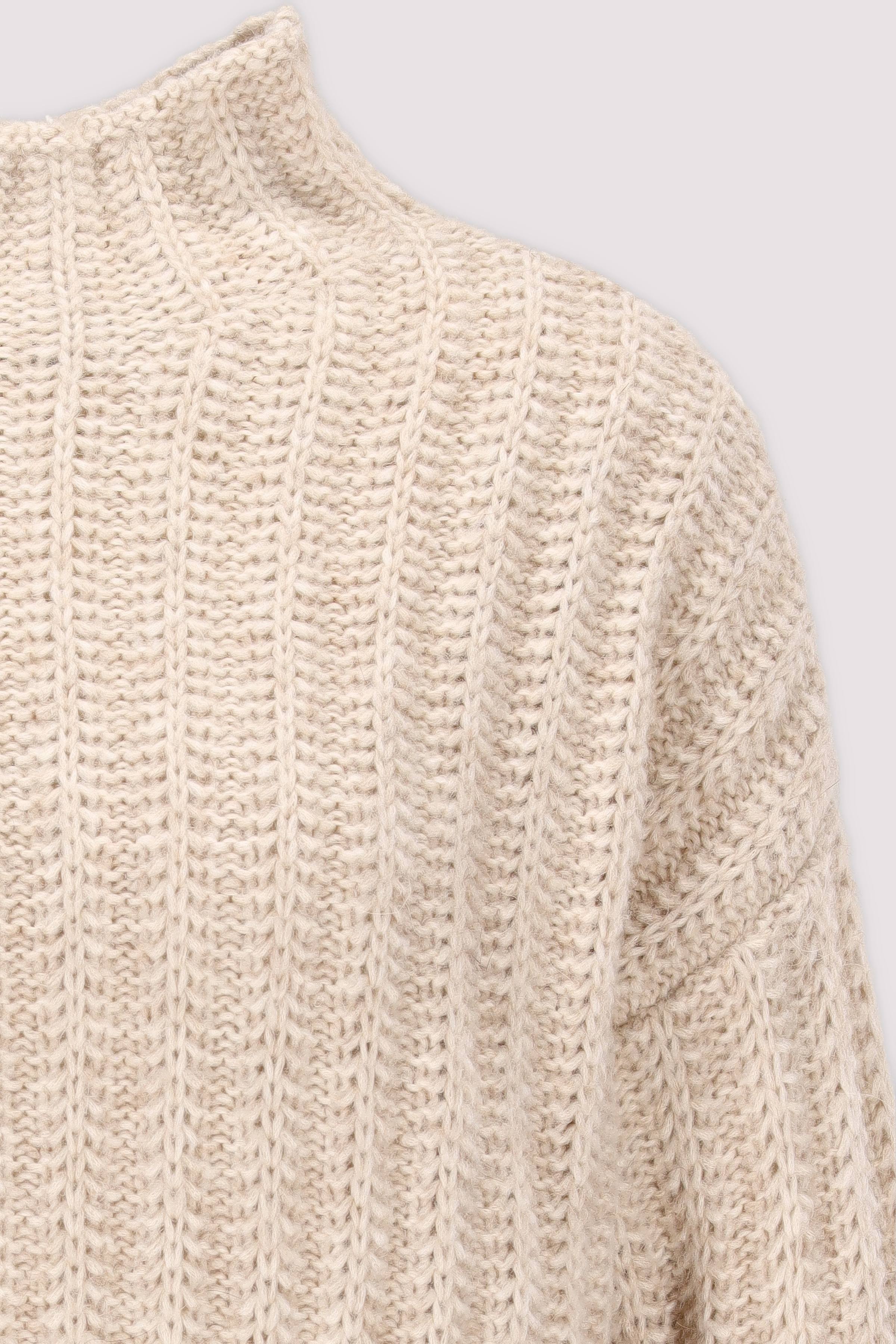 HUGO - HUGO Rollkragenpullover open white