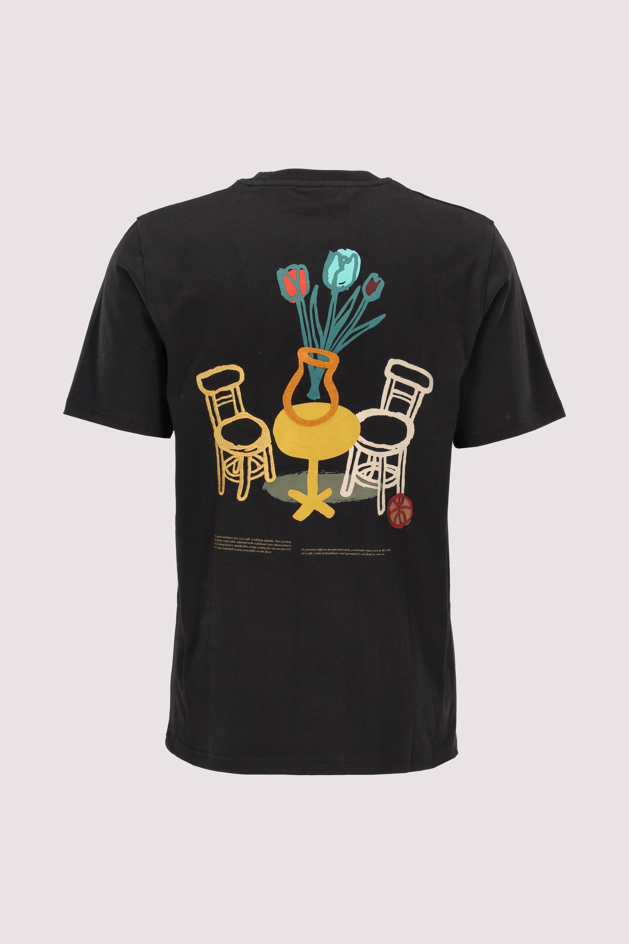 Les Deux - Bruno Cafe T-Shirt Les Deux - Bruno Cafe T-Shirt