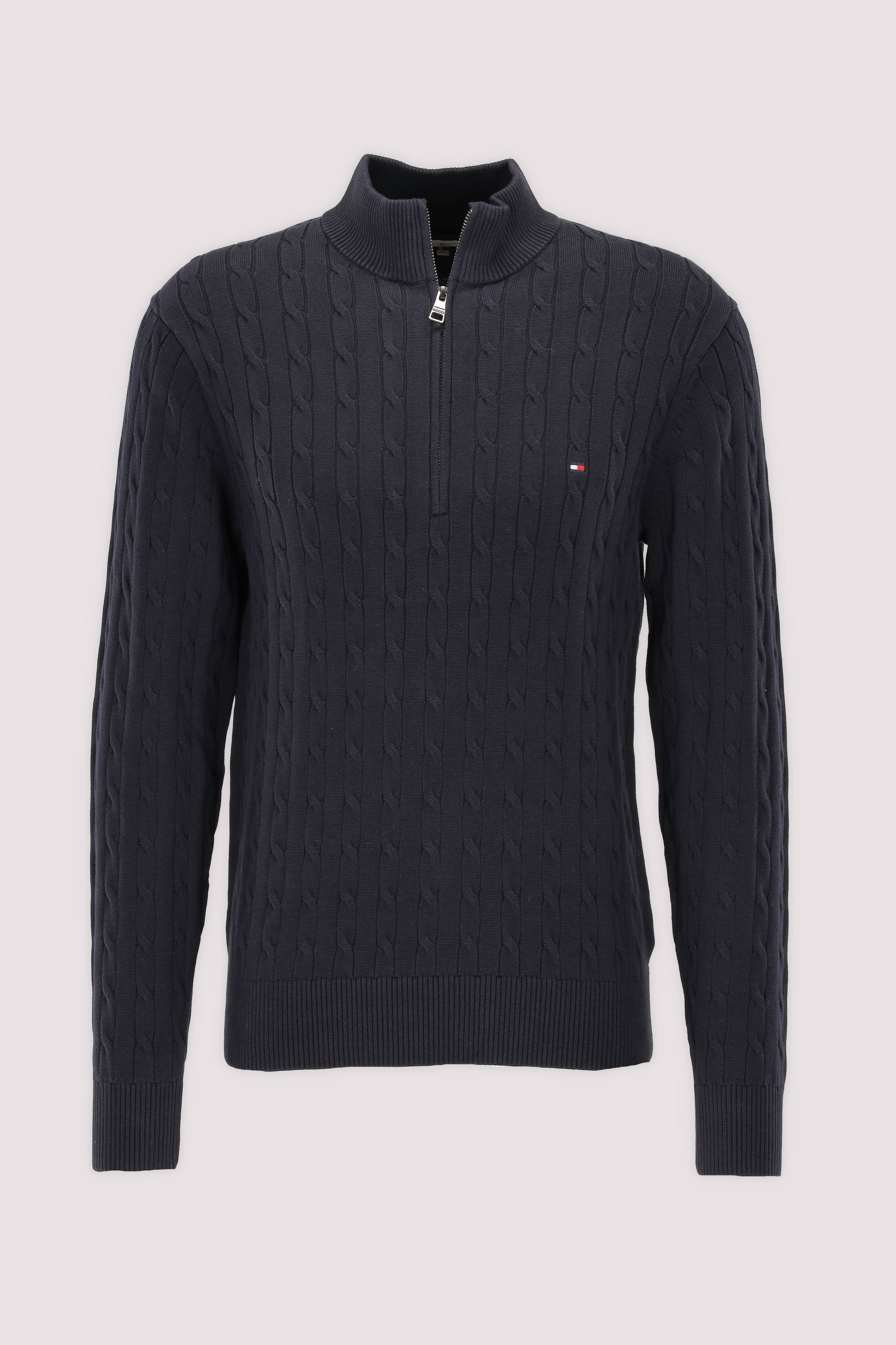 Tommy Hilfiger Half-Zip Bio-Baumwolle